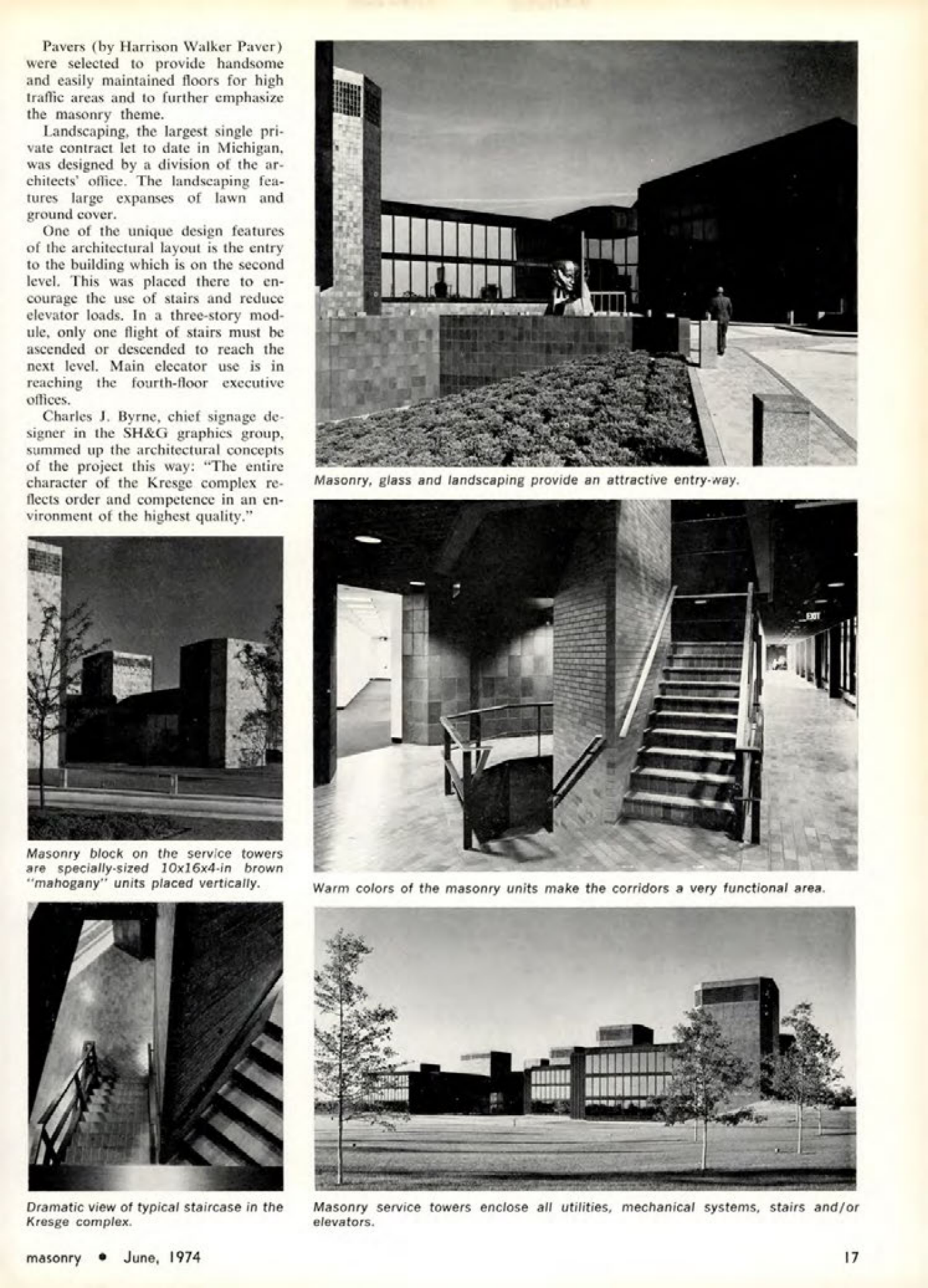 Masonry Magazine June 1974 Page. 17