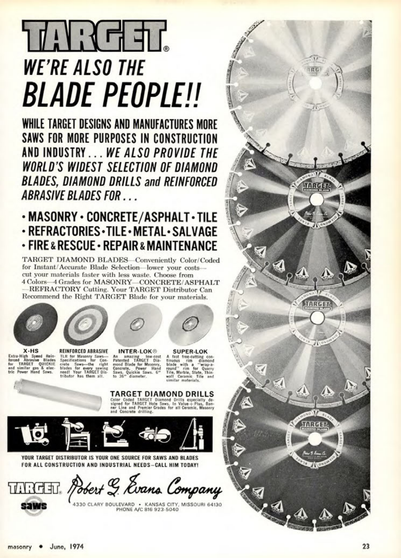 Masonry Magazine June 1974 Page. 23
