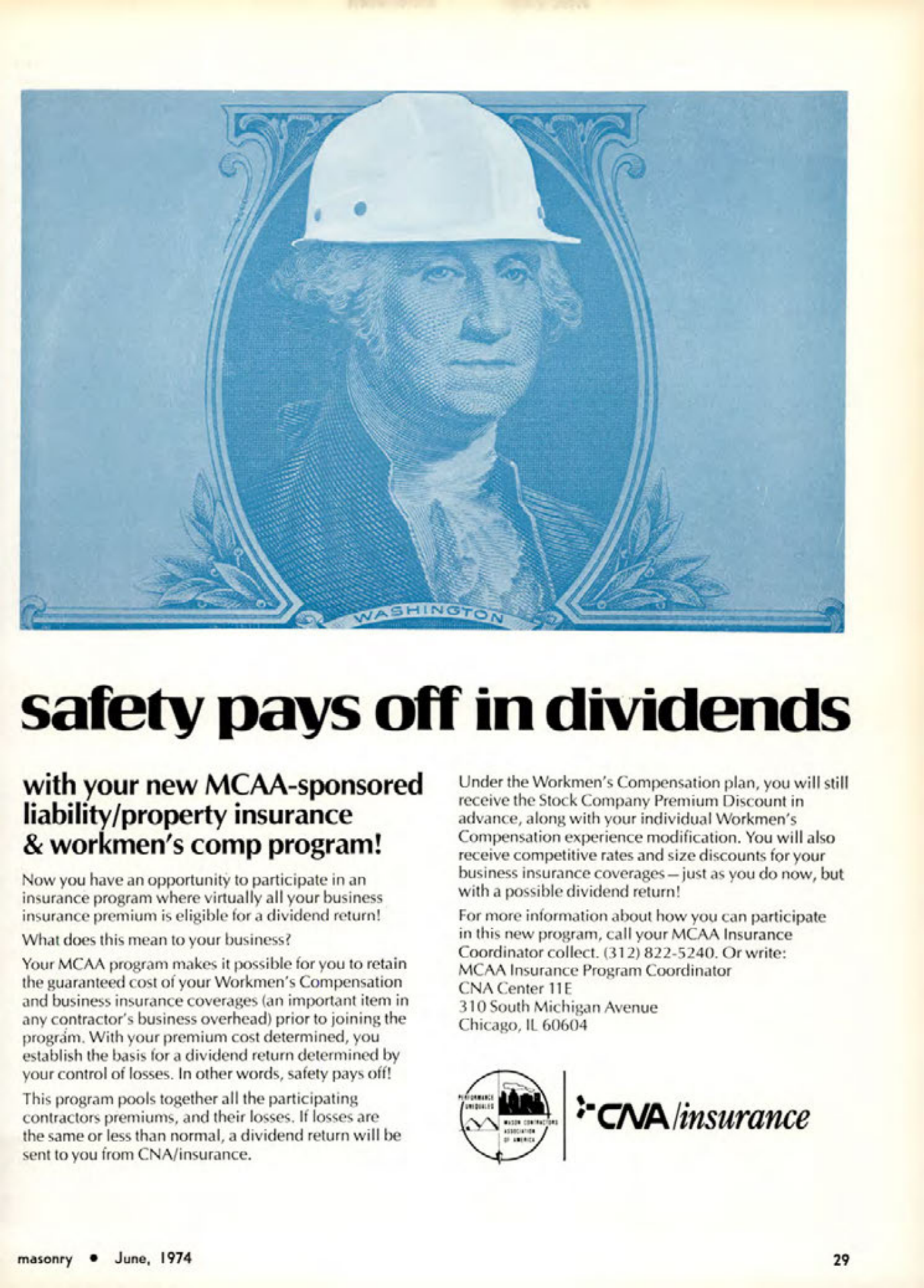 Masonry Magazine June 1974 Page. 29