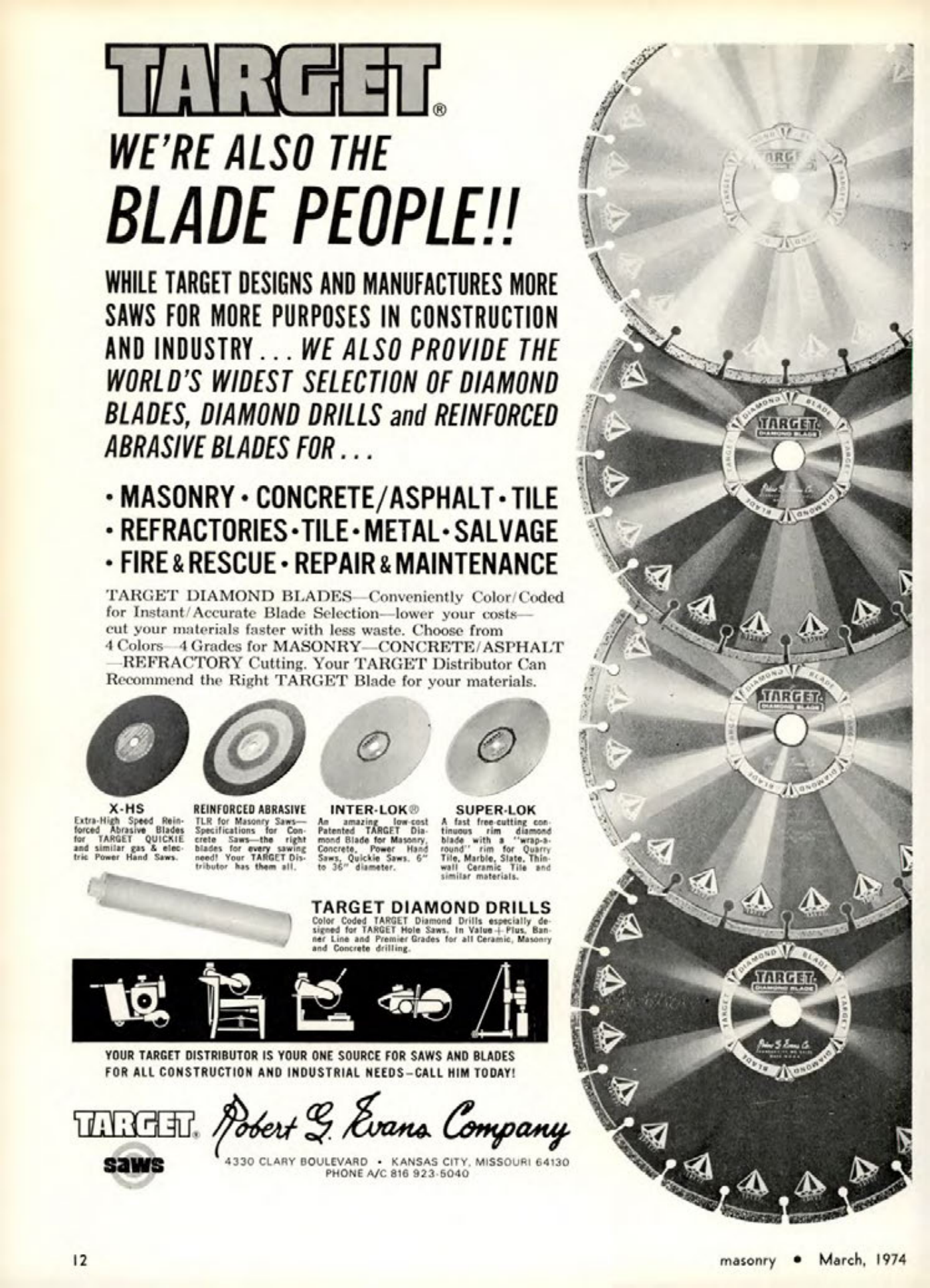 Masonry Magazine March 1974 Page. 12