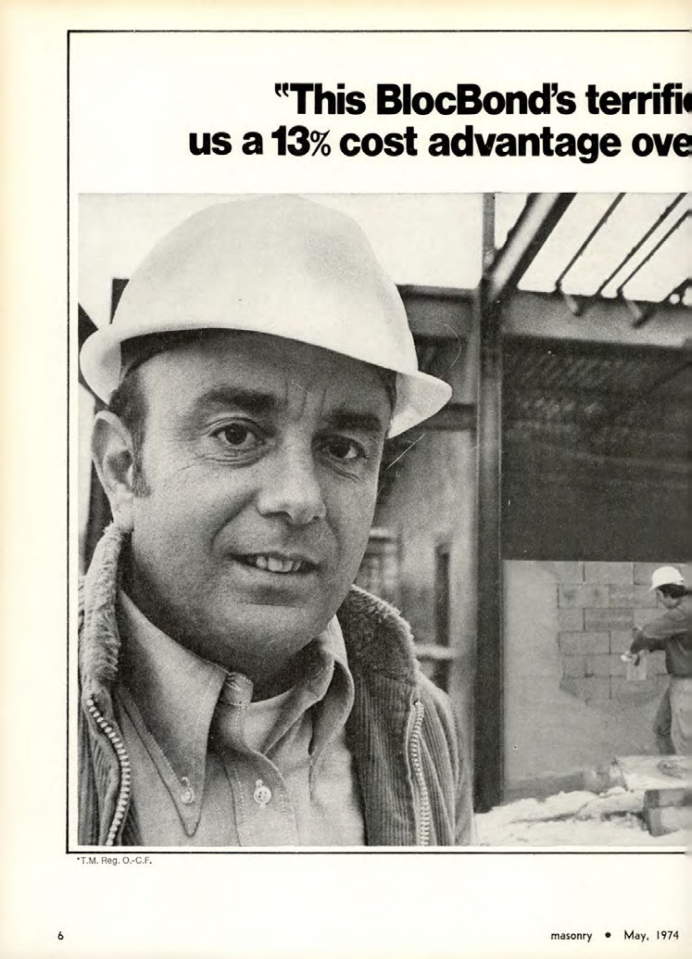 Masonry Magazine May 1974 Page. 6