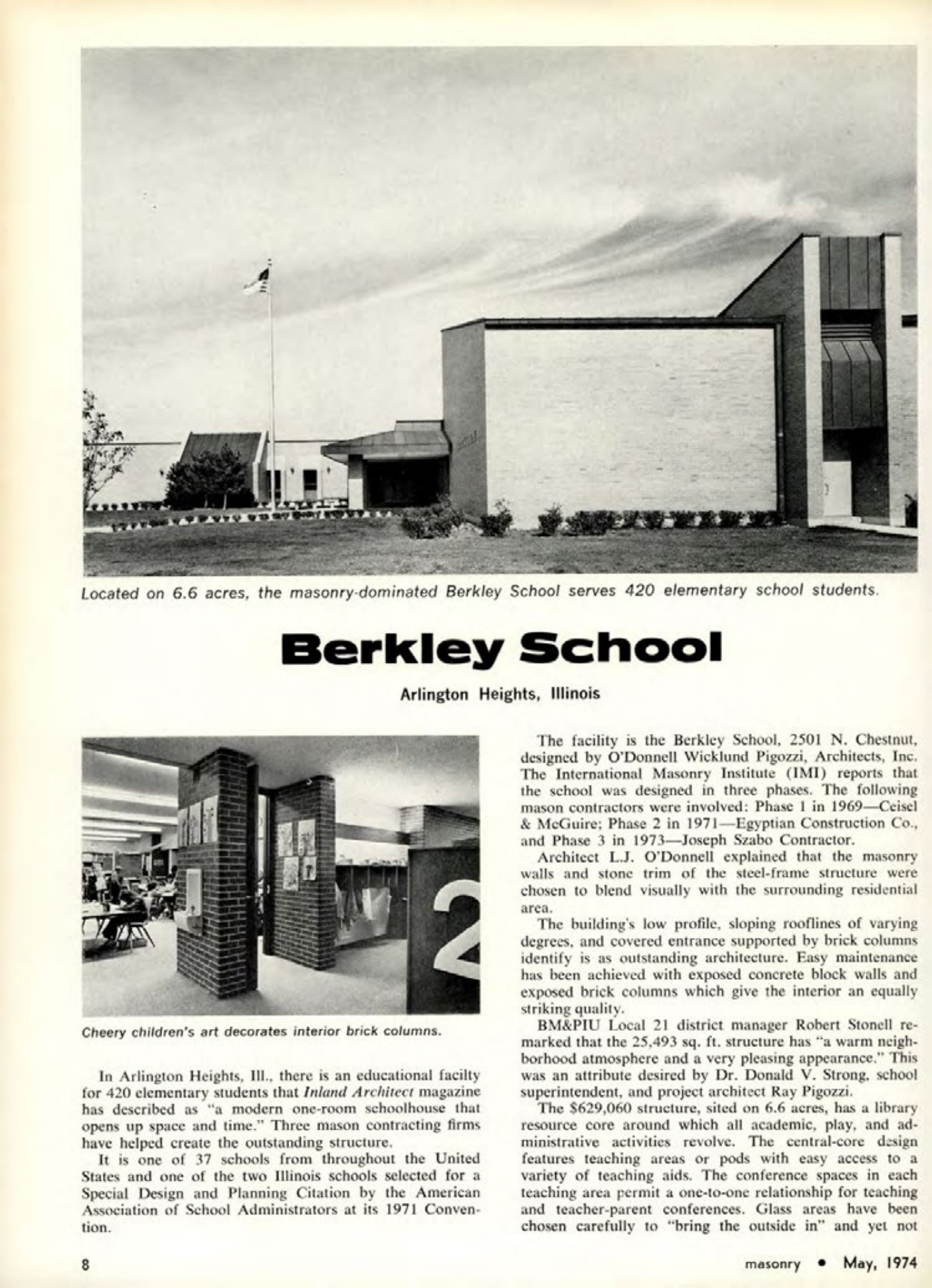 Masonry Magazine May 1974 Page. 8