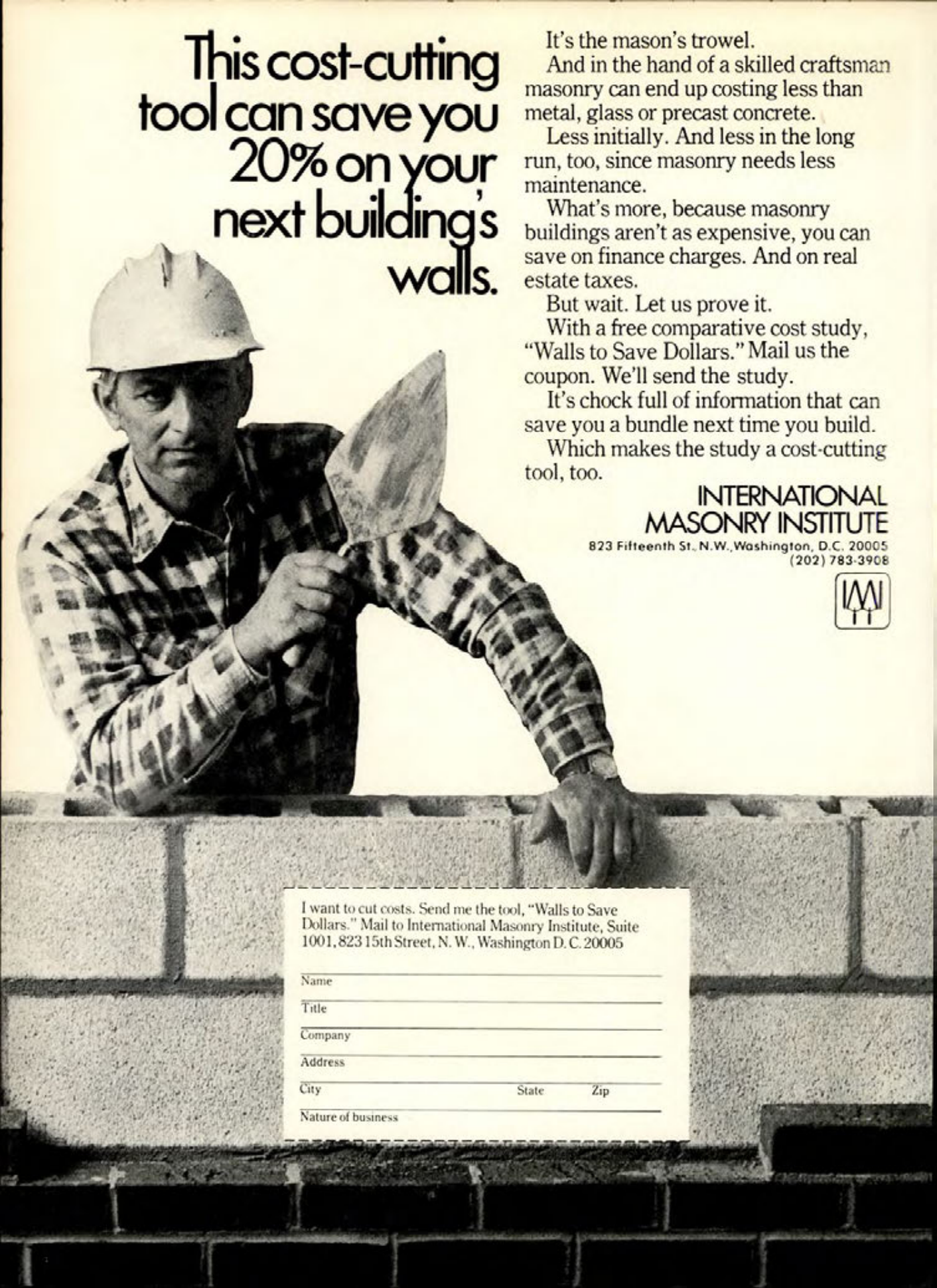 Masonry Magazine October 1974 Page. 11