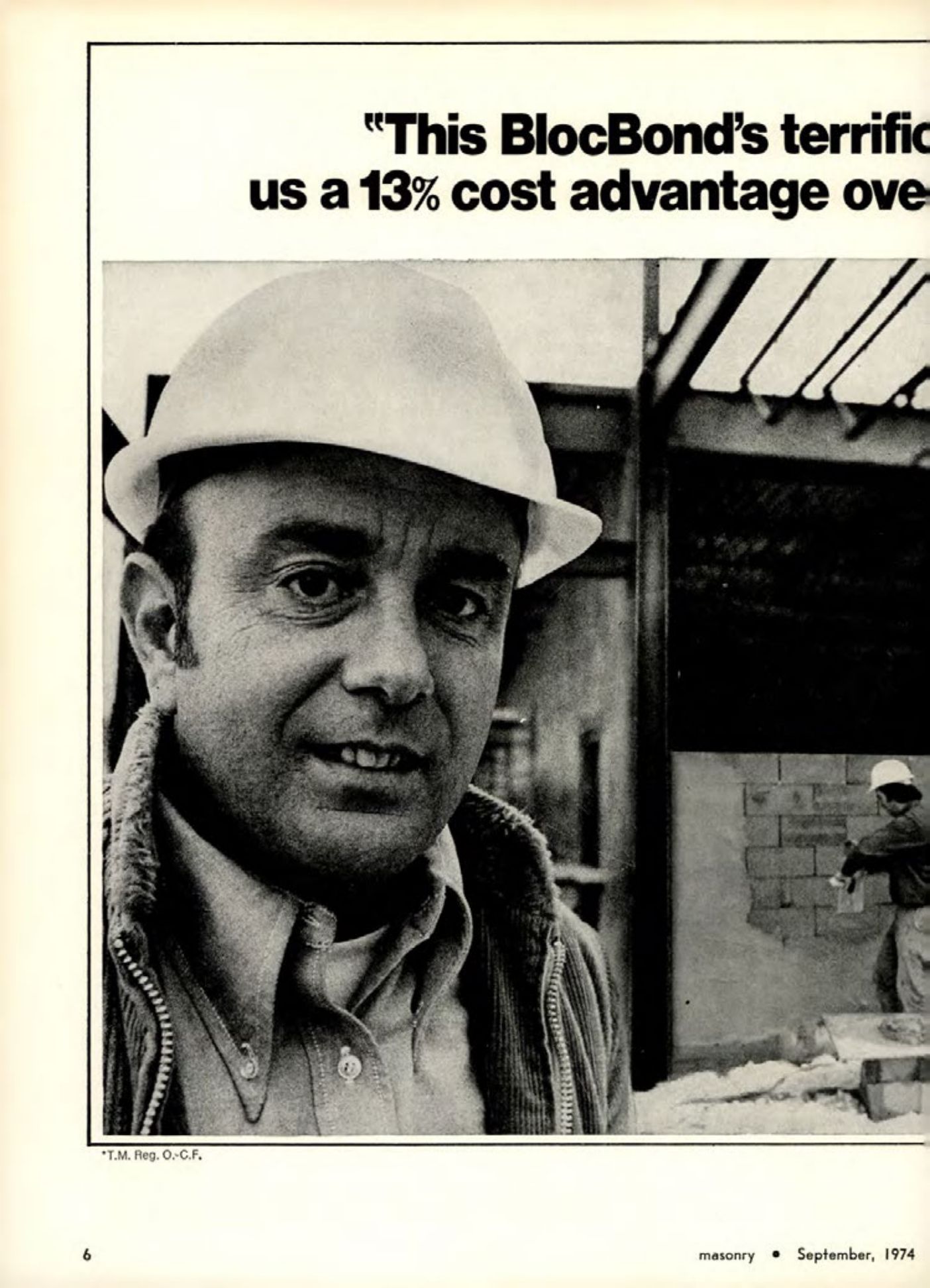 Masonry Magazine September 1974 Page. 6