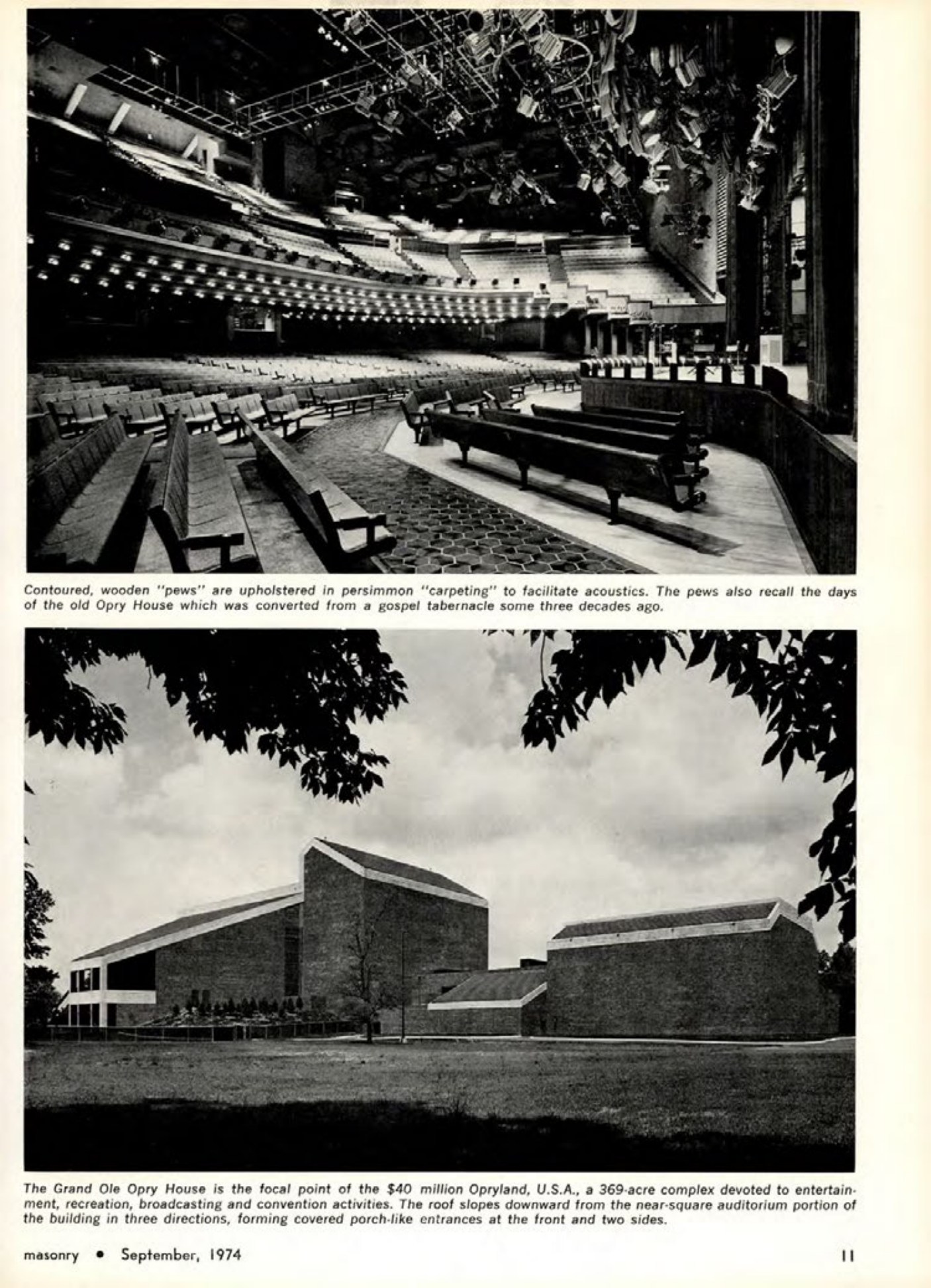 Masonry Magazine September 1974 Page. 11