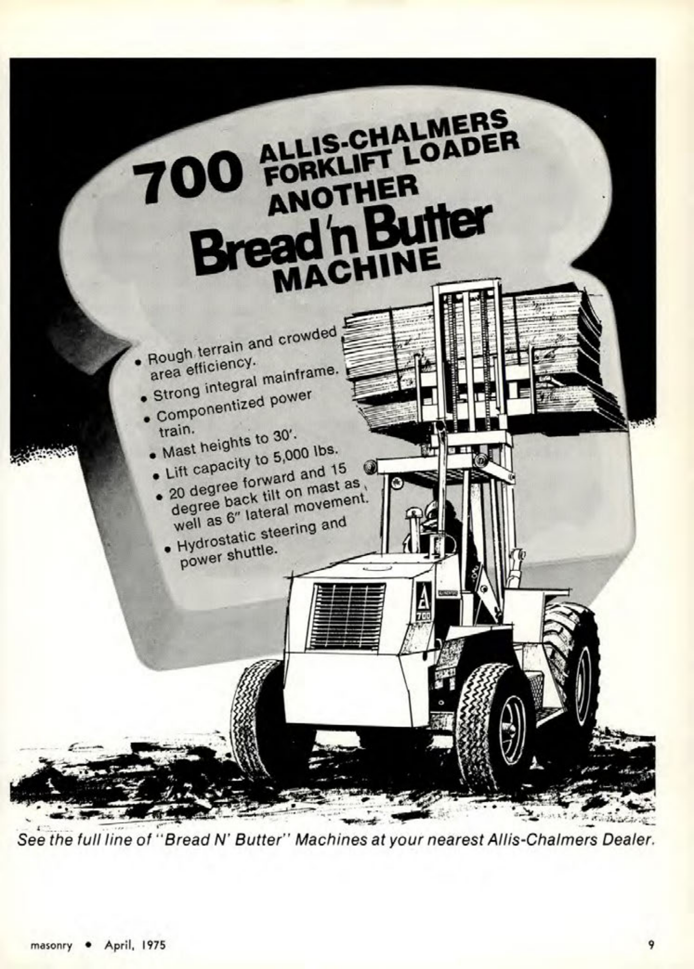 Masonry Magazine April 1975 Page. 9