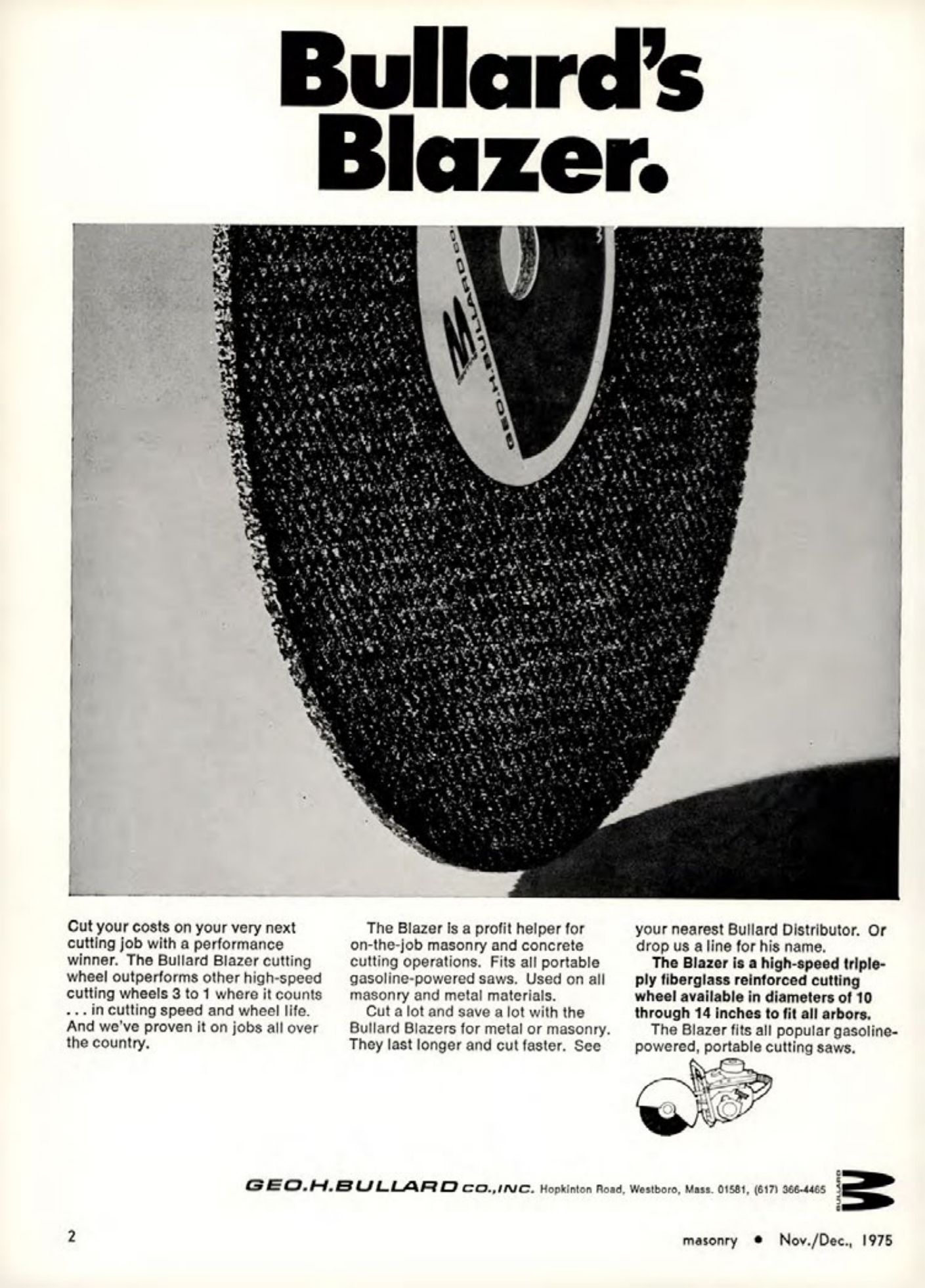 Masonry Magazine December 1975 Page. 2