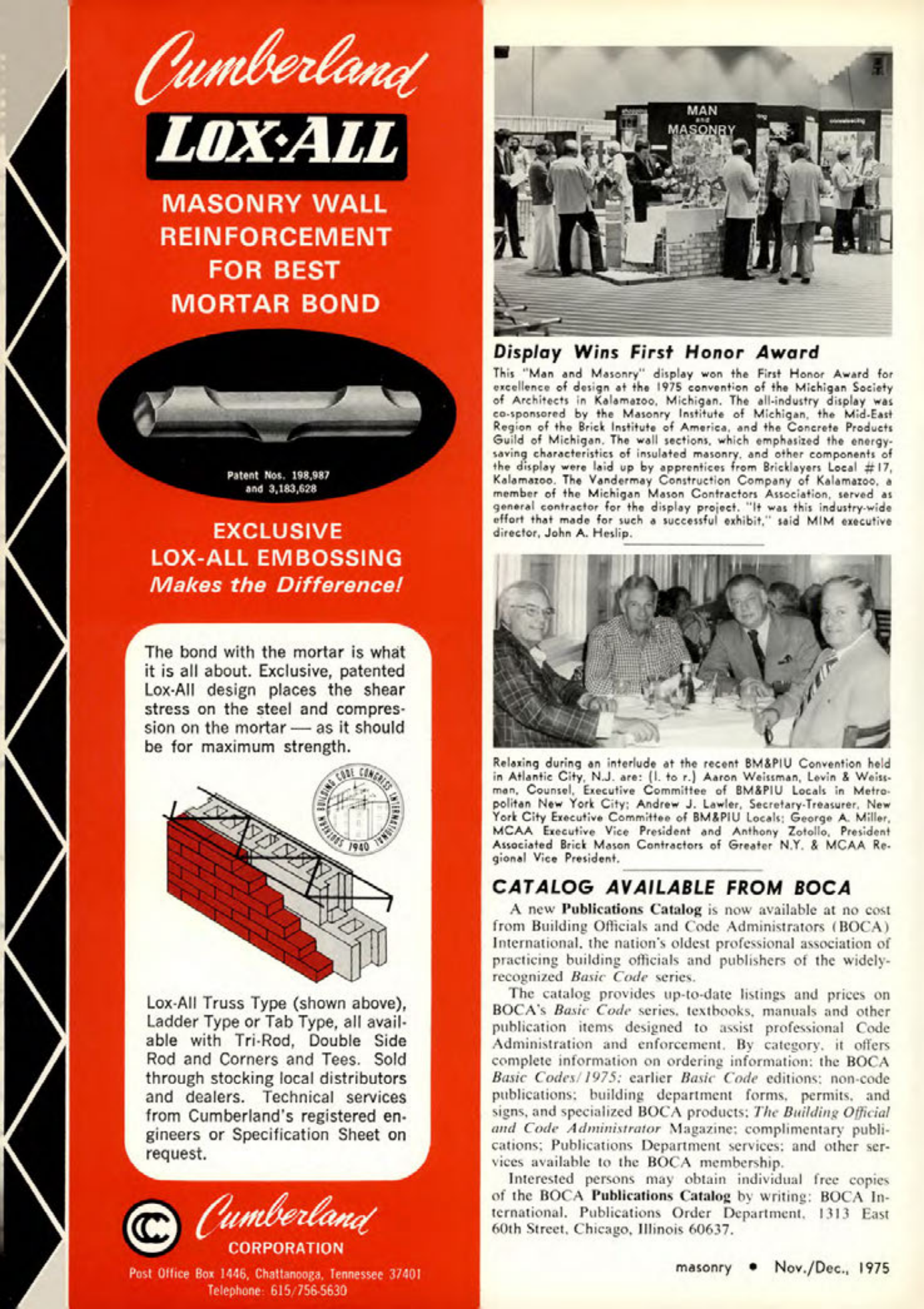 Masonry Magazine December 1975 Page. 12