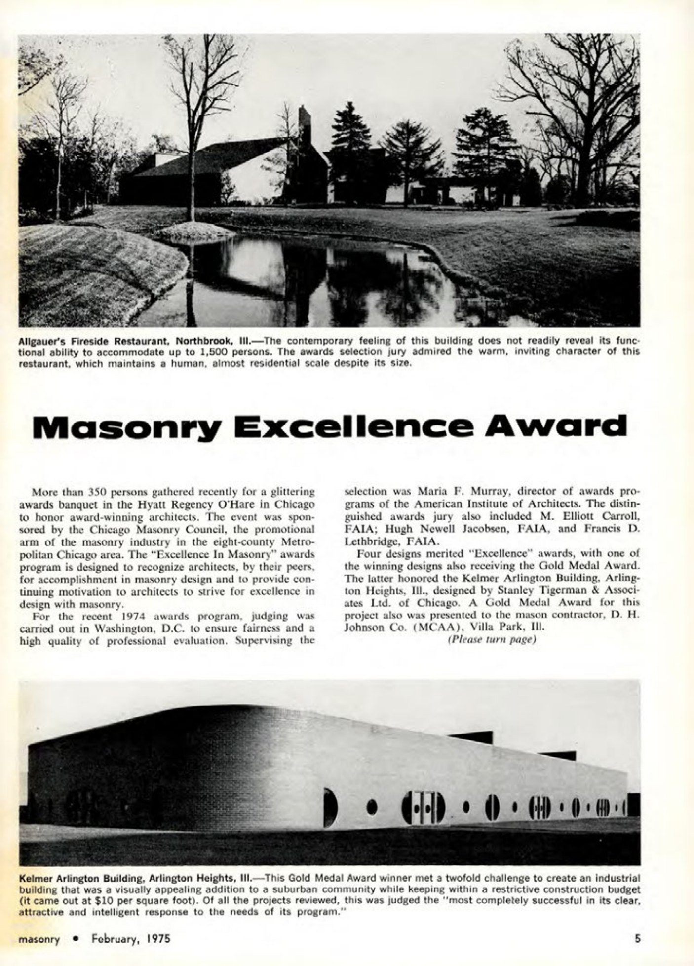 Masonry Magazine February 1975 Page. 5