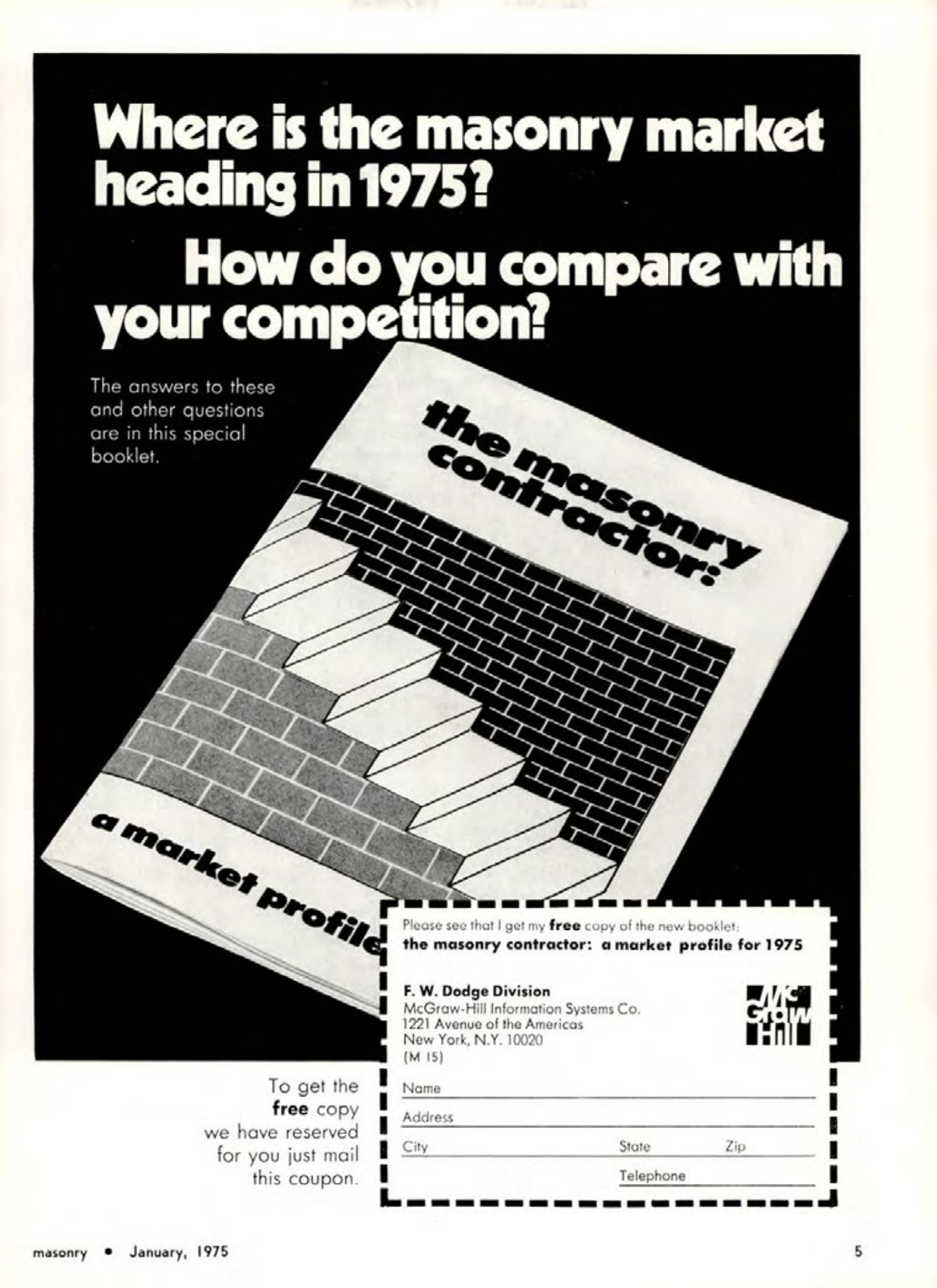 Masonry Magazine January 1975 Page. 5