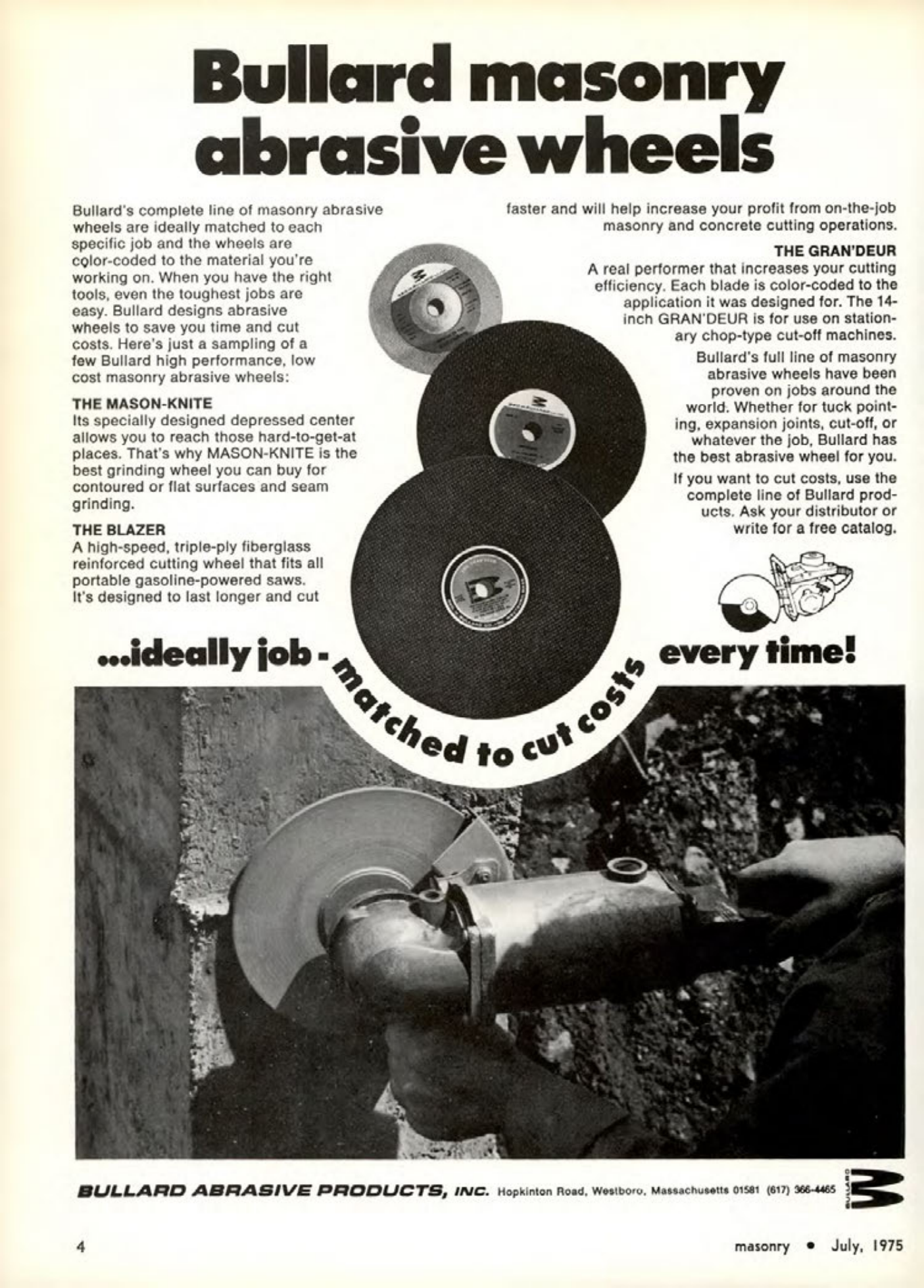 Masonry Magazine July 1975 Page. 4