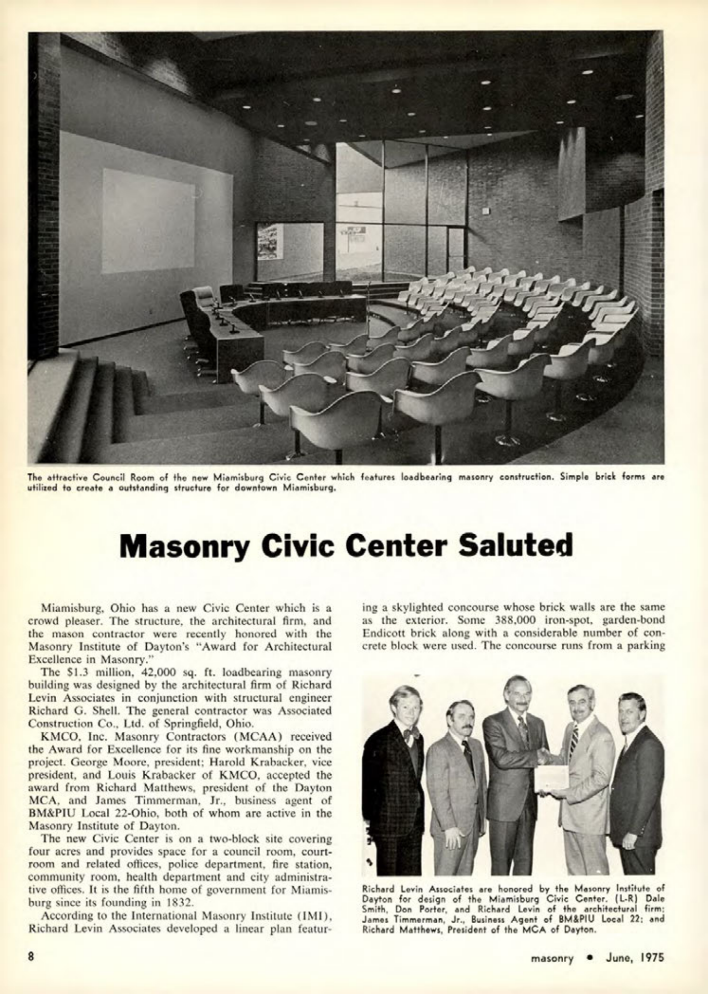 Masonry Magazine June 1975 Page. 8
