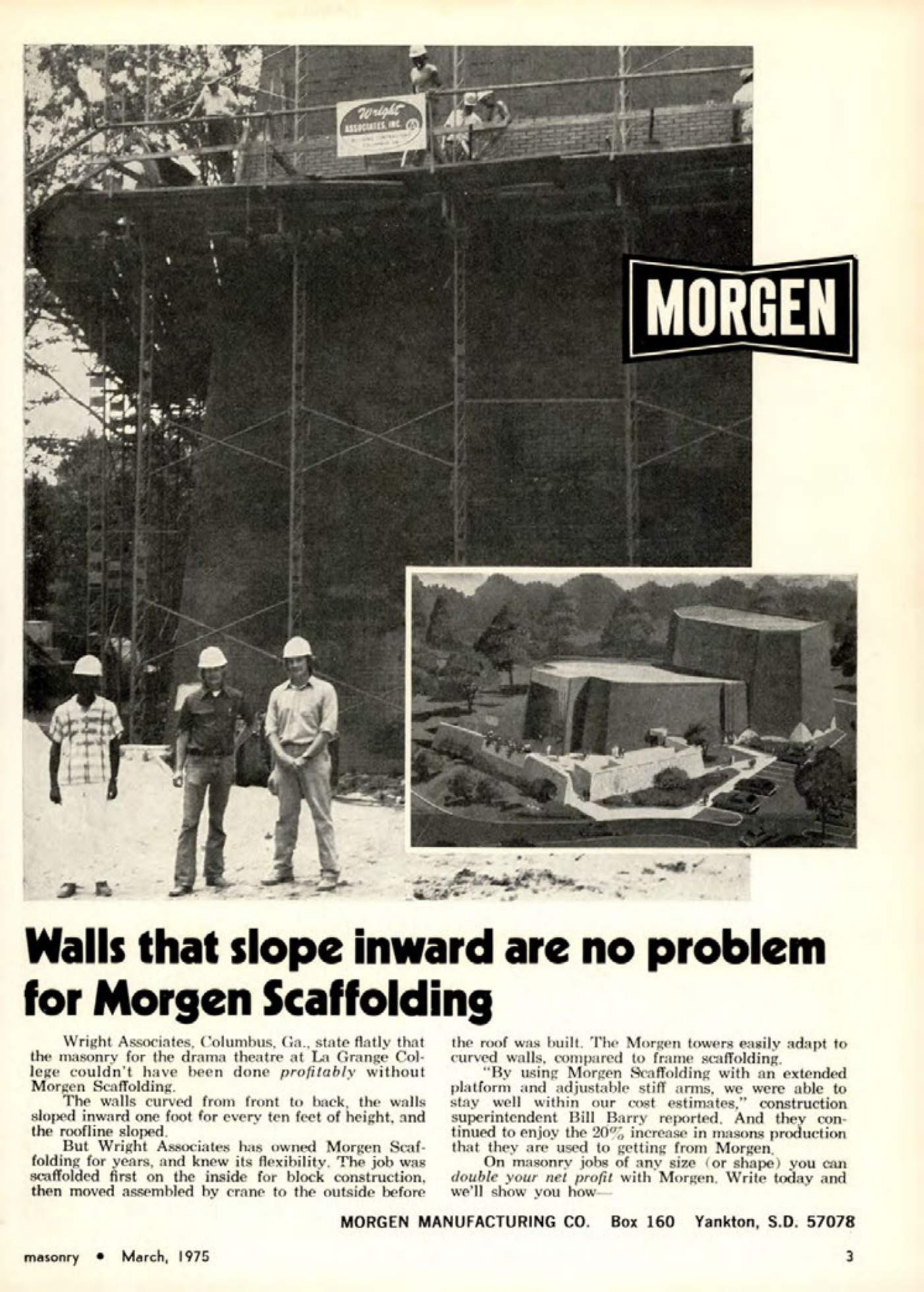 Masonry Magazine March 1975 Page. 3