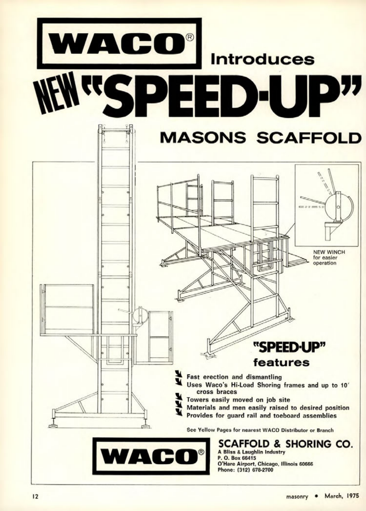 Masonry Magazine March 1975 Page. 12