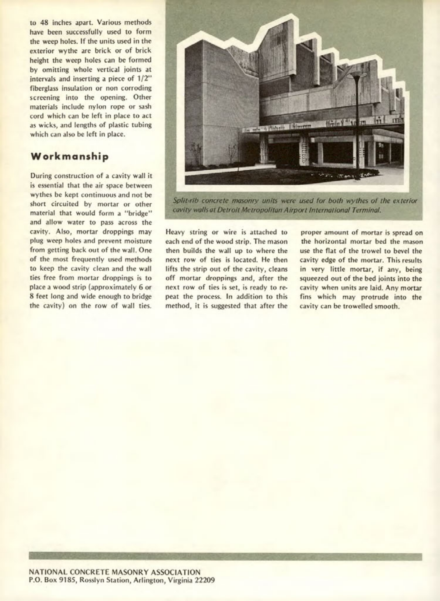 Masonry Magazine March 1975 Page. 22
