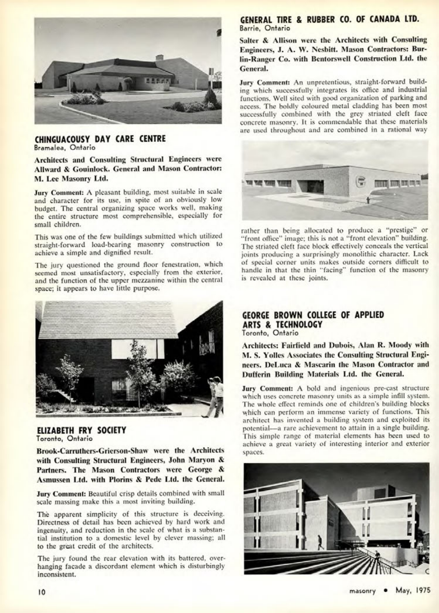Masonry Magazine May 1975 Page. 10