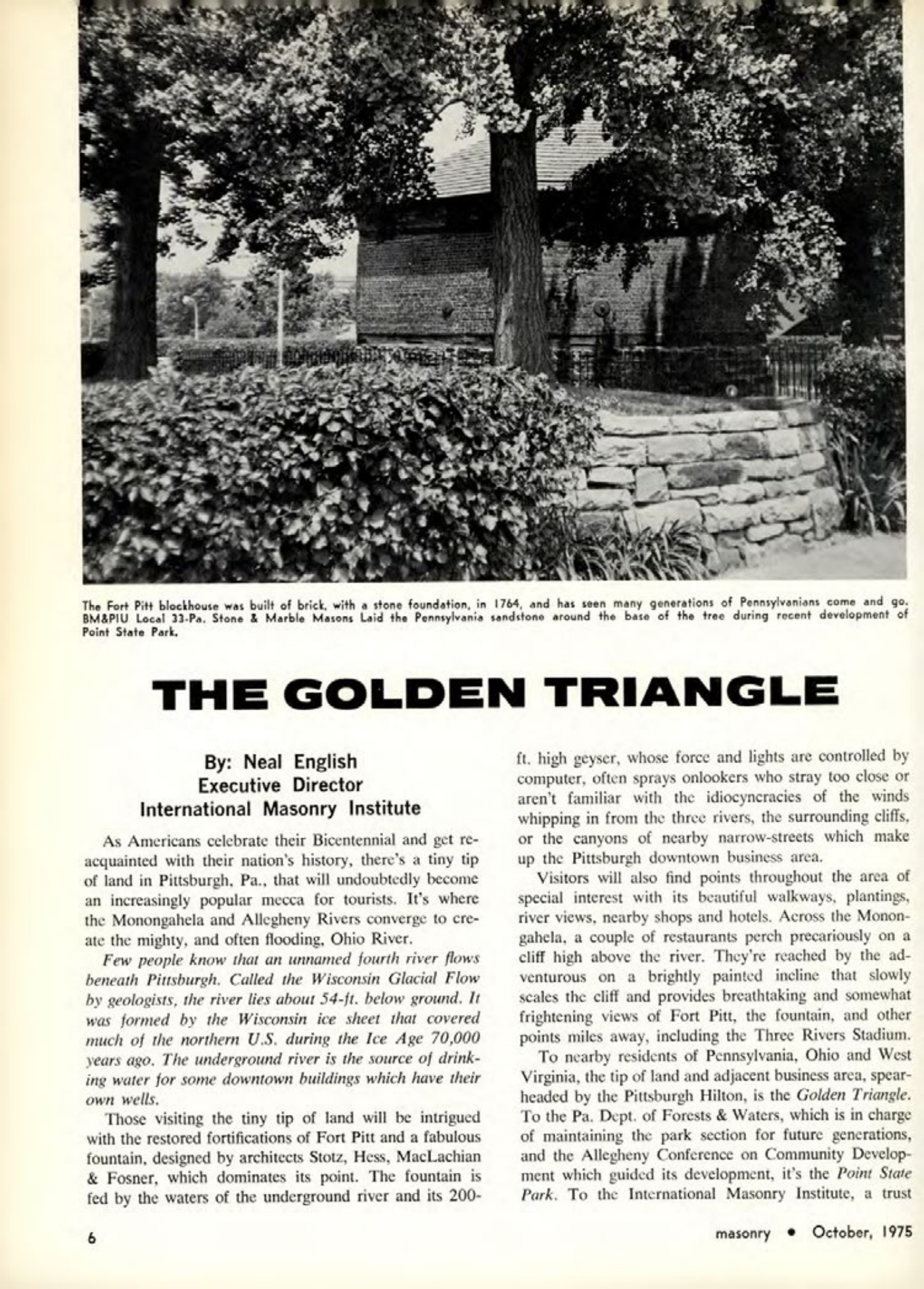 Masonry Magazine October 1975 Page. 6