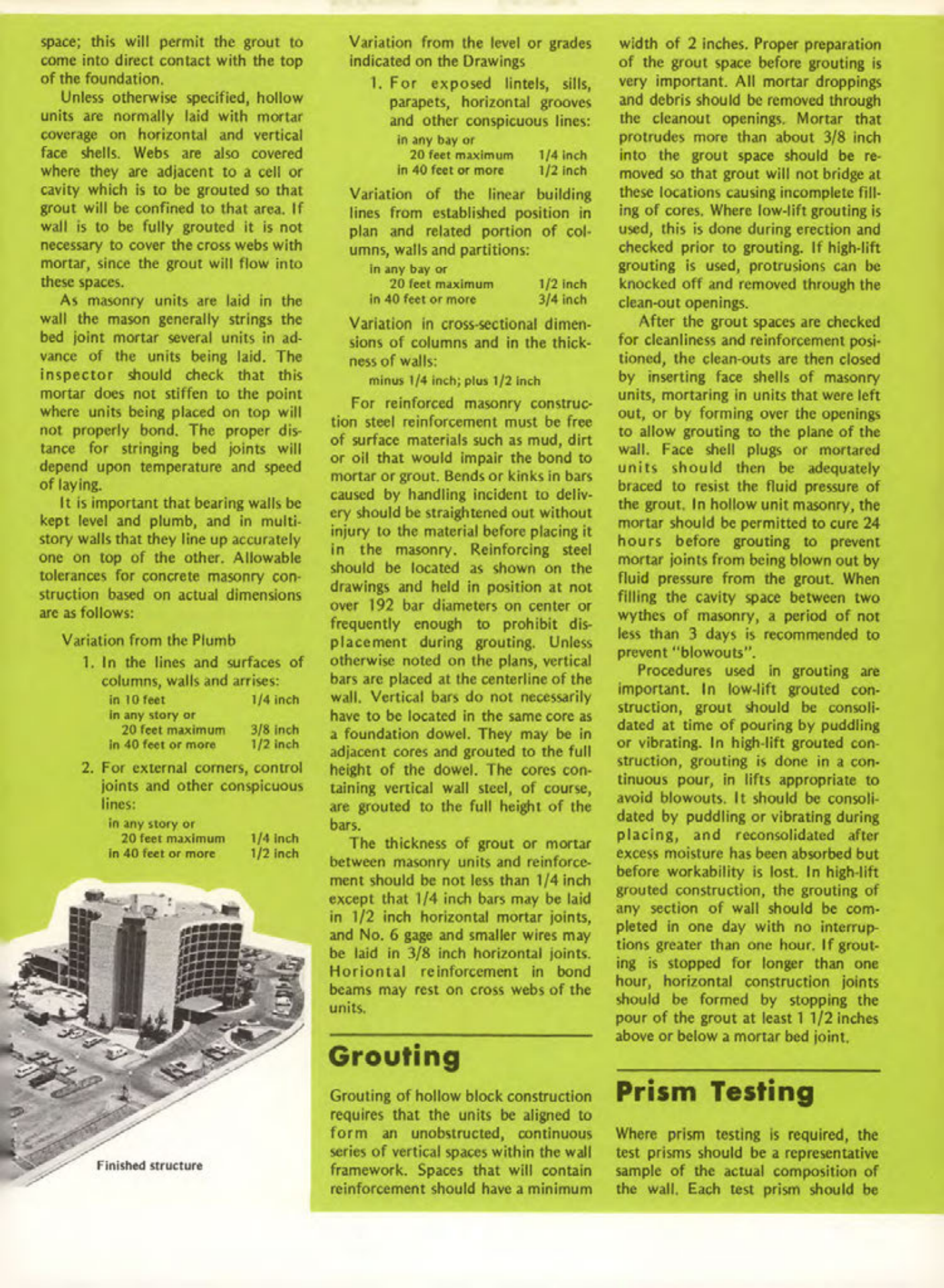 Masonry Magazine September 1975 Page. 15
