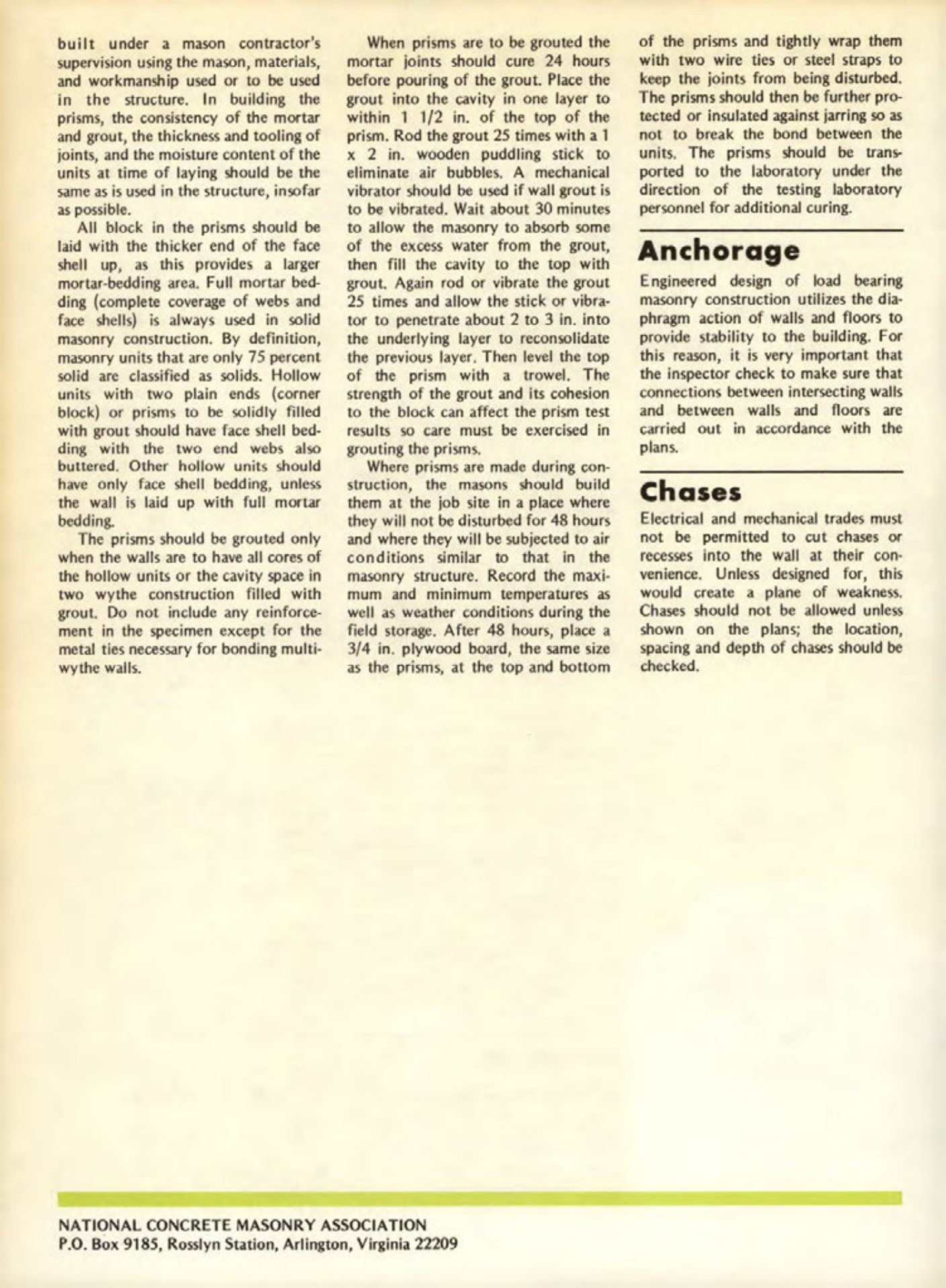 Masonry Magazine September 1975 Page. 16