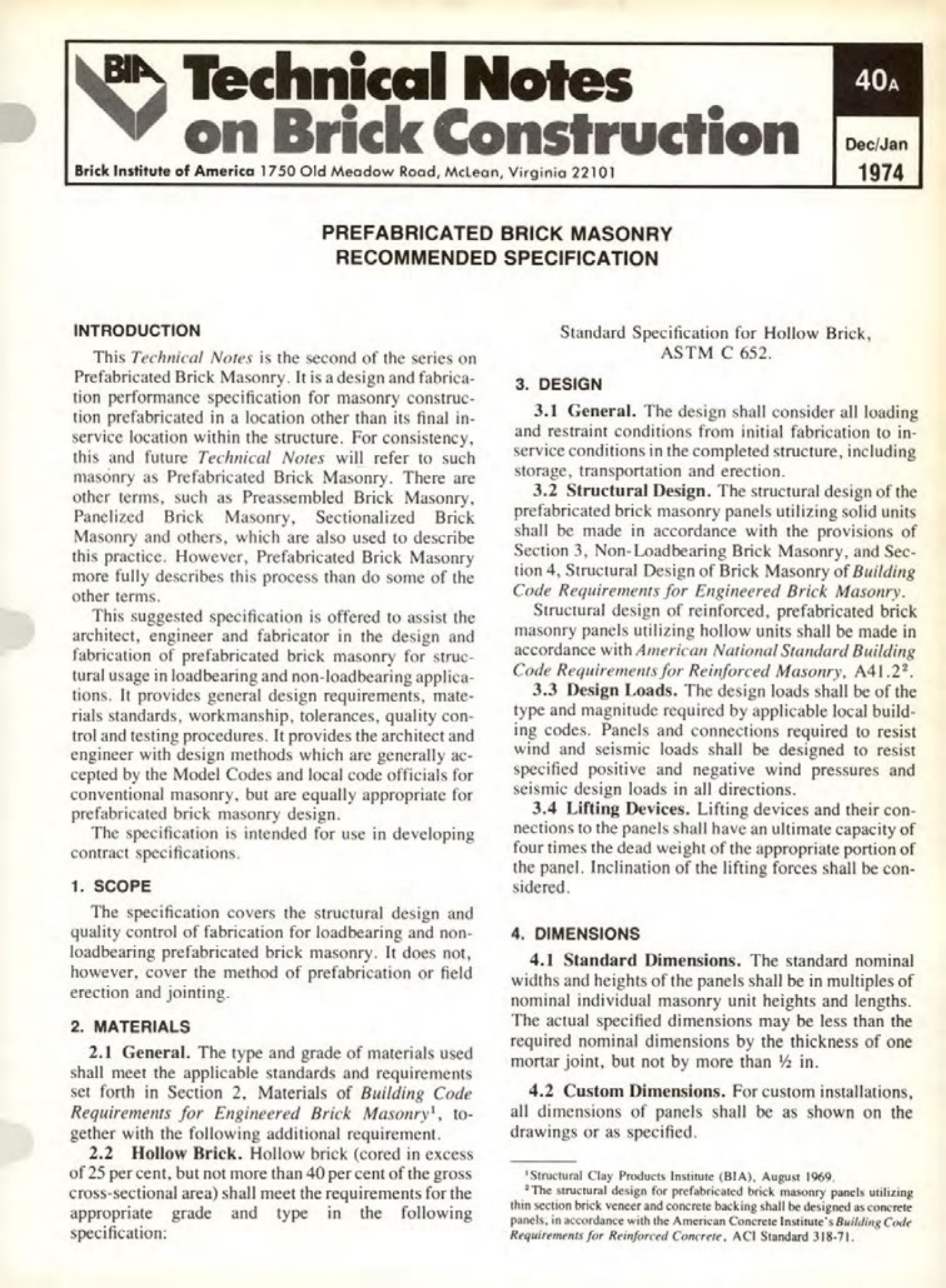 Masonry Magazine April 1976 Page. 11