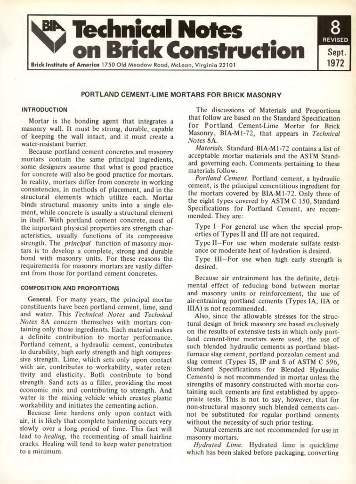Masonry Magazine August 1976 Page. 11