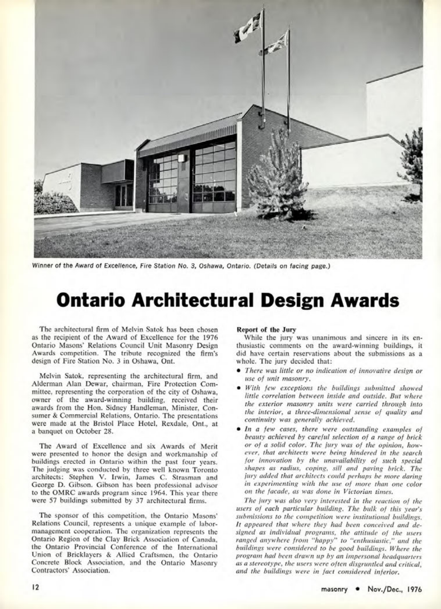 Masonry Magazine December 1976 Page. 12