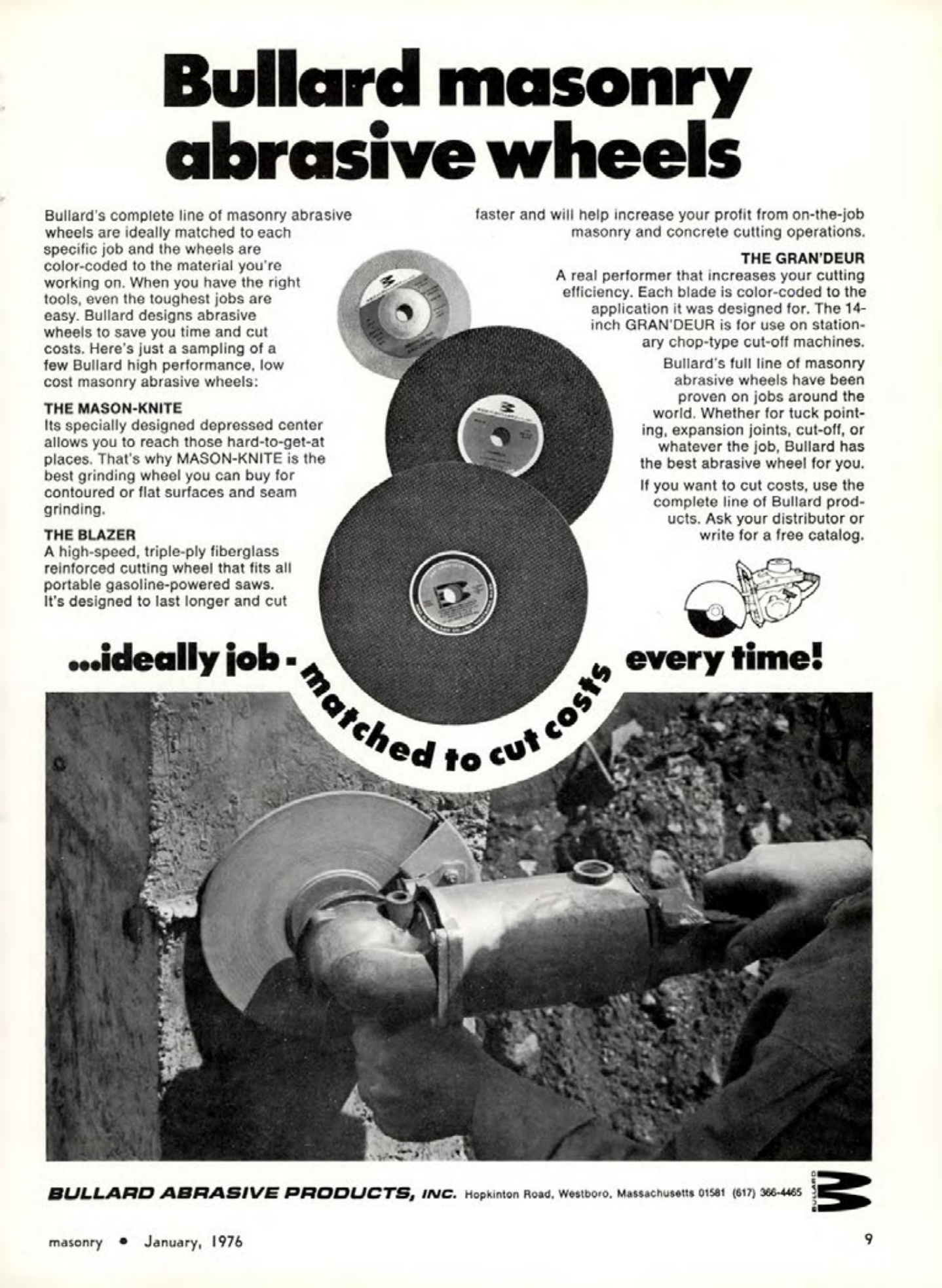 Masonry Magazine January 1976 Page. 9
