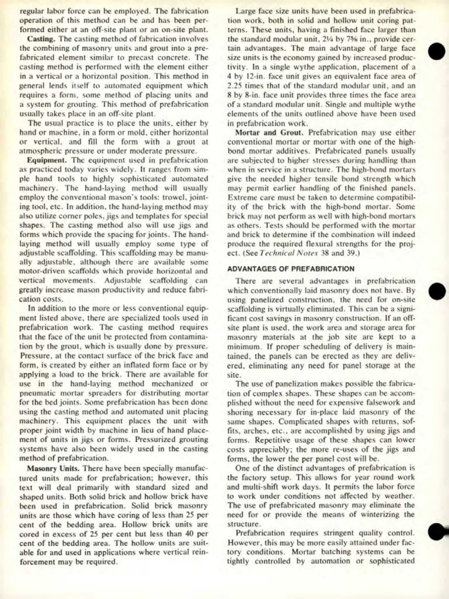 Masonry Magazine January 1976 Page.24
