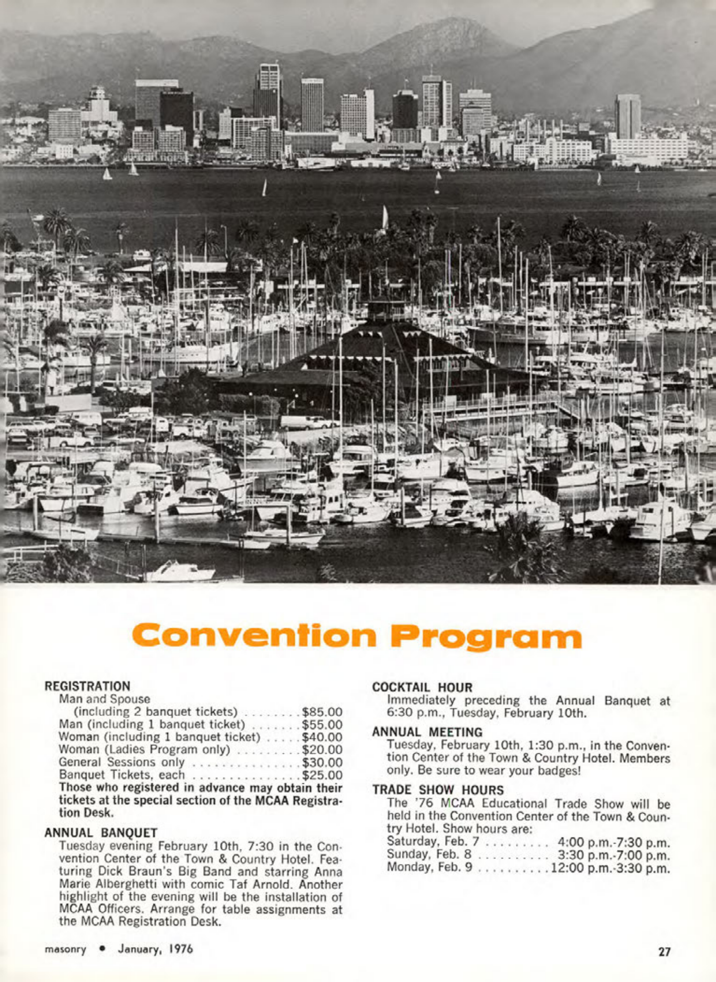 Masonry Magazine January 1976 Page.27