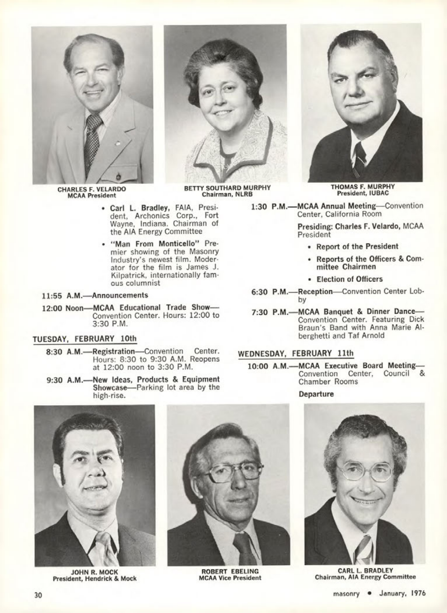 Masonry Magazine January 1976 Page.30