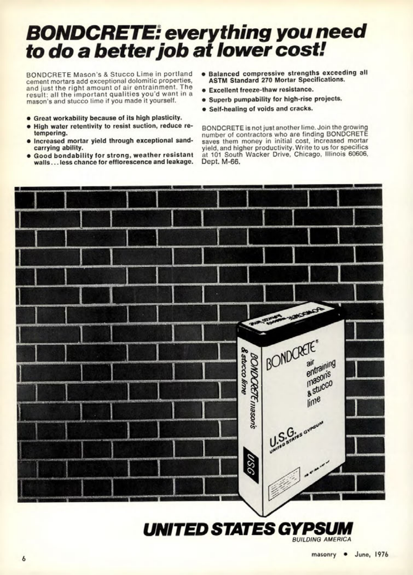 Masonry Magazine June 1976 Page. 6
