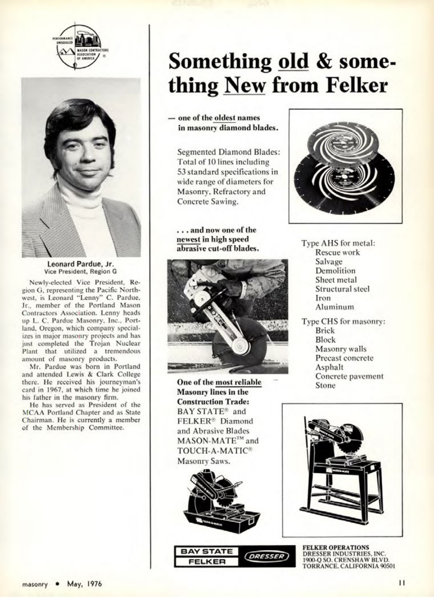 Masonry Magazine May 1976 Page. 11