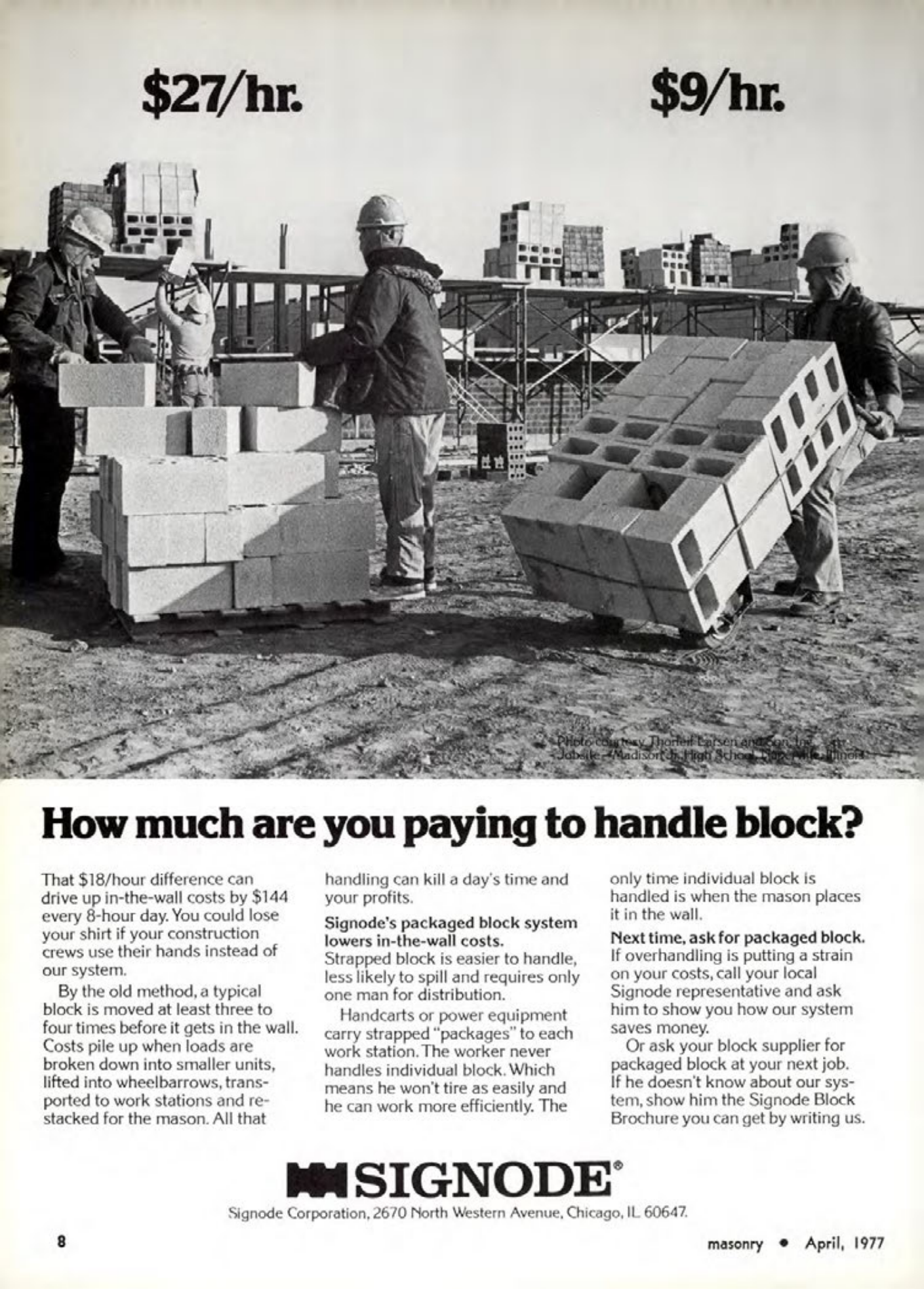 Masonry Magazine April 1977 Page. 8