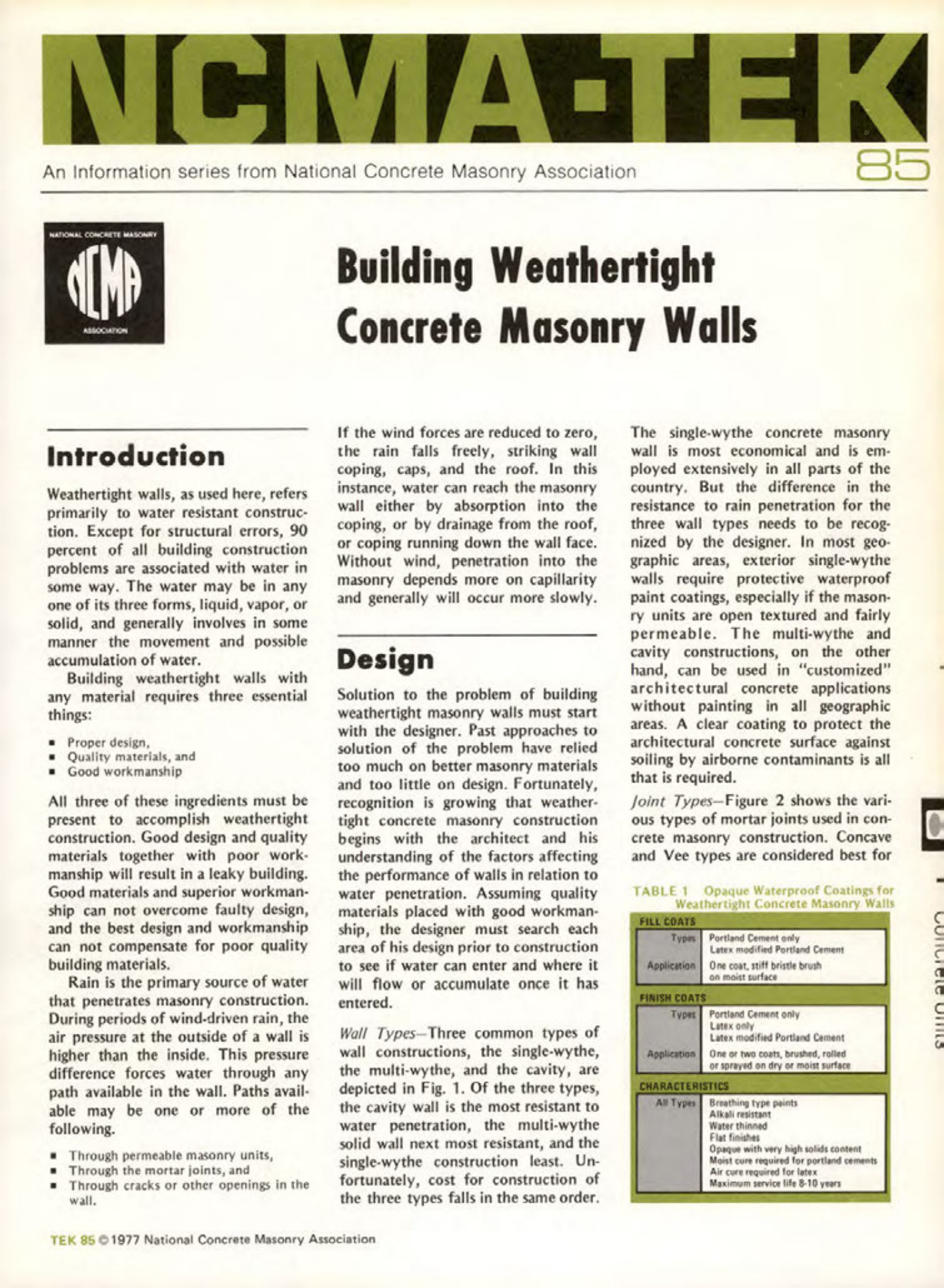 Masonry Magazine February 1977 Page. 11