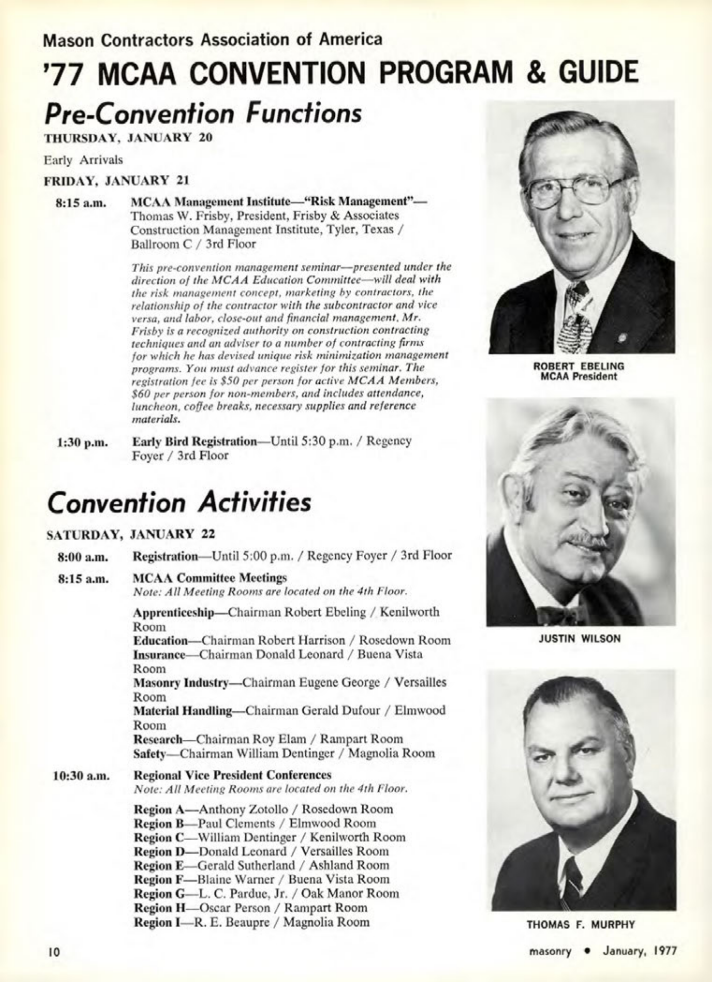 Masonry Magazine January 1977 Page. 10