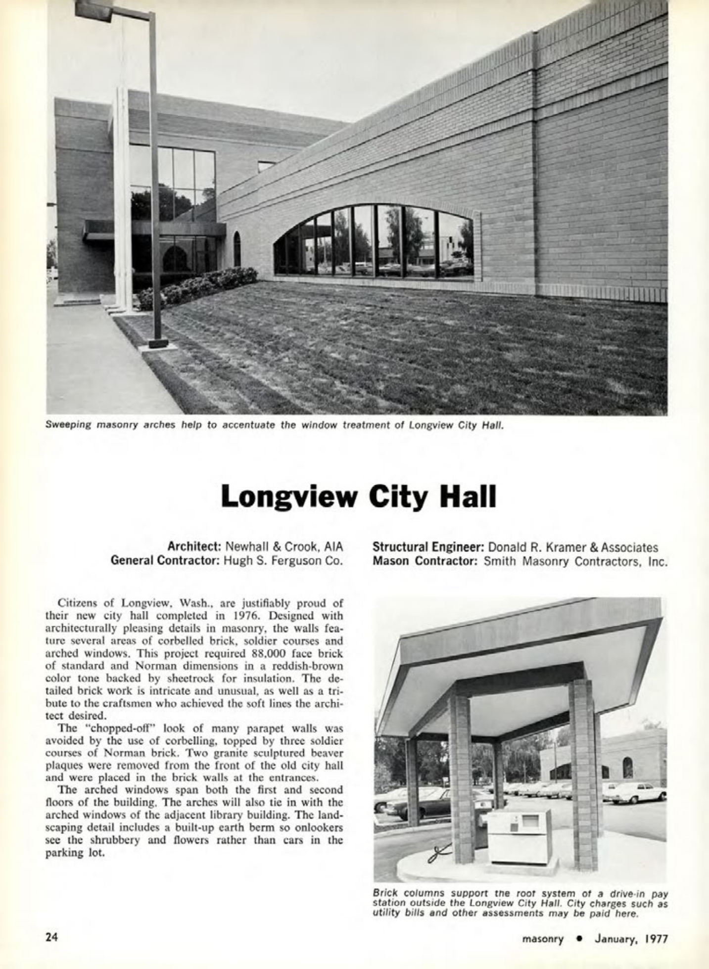 Masonry Magazine January 1977 Page.24