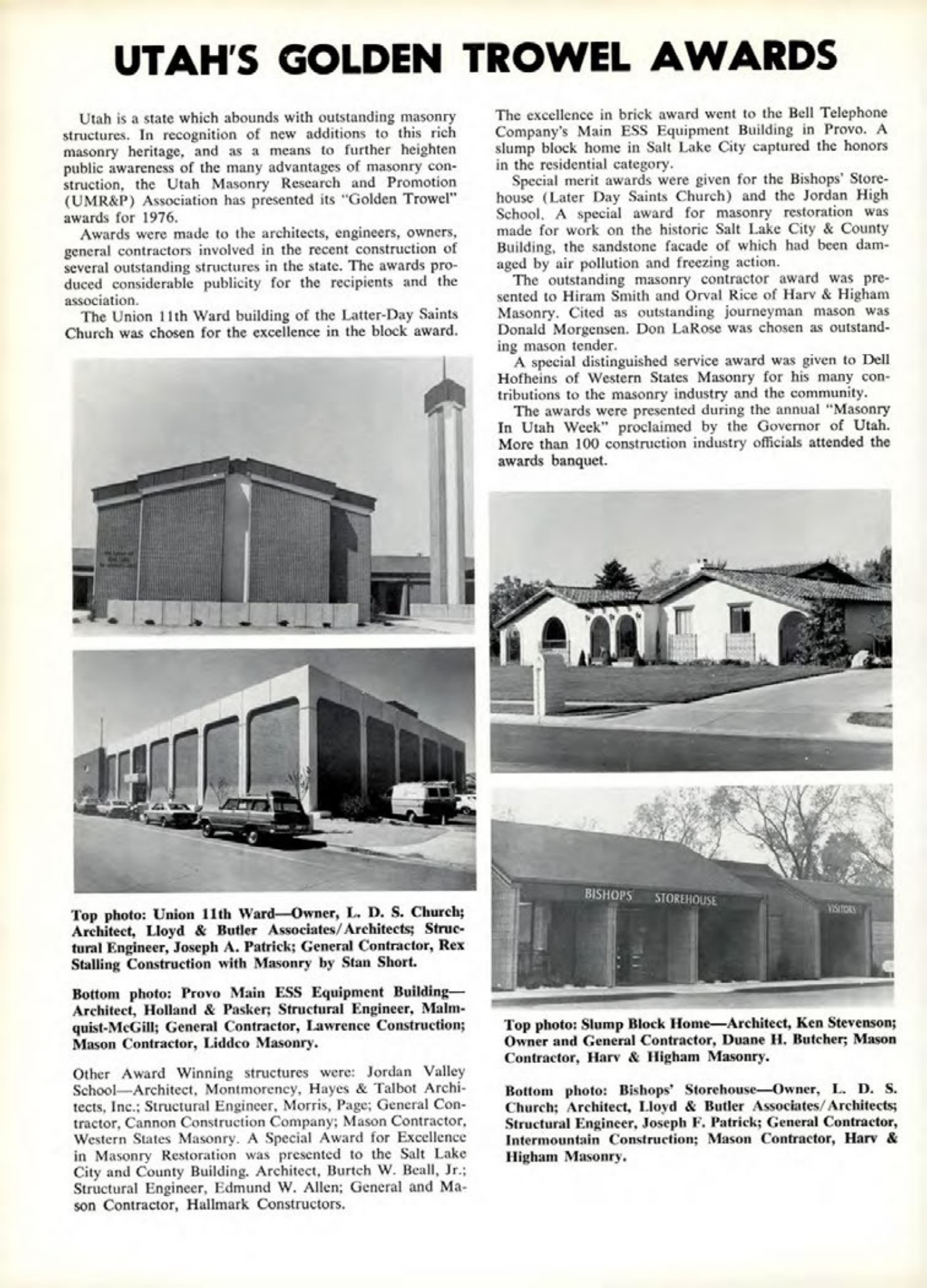 Masonry Magazine January 1977 Page. 48