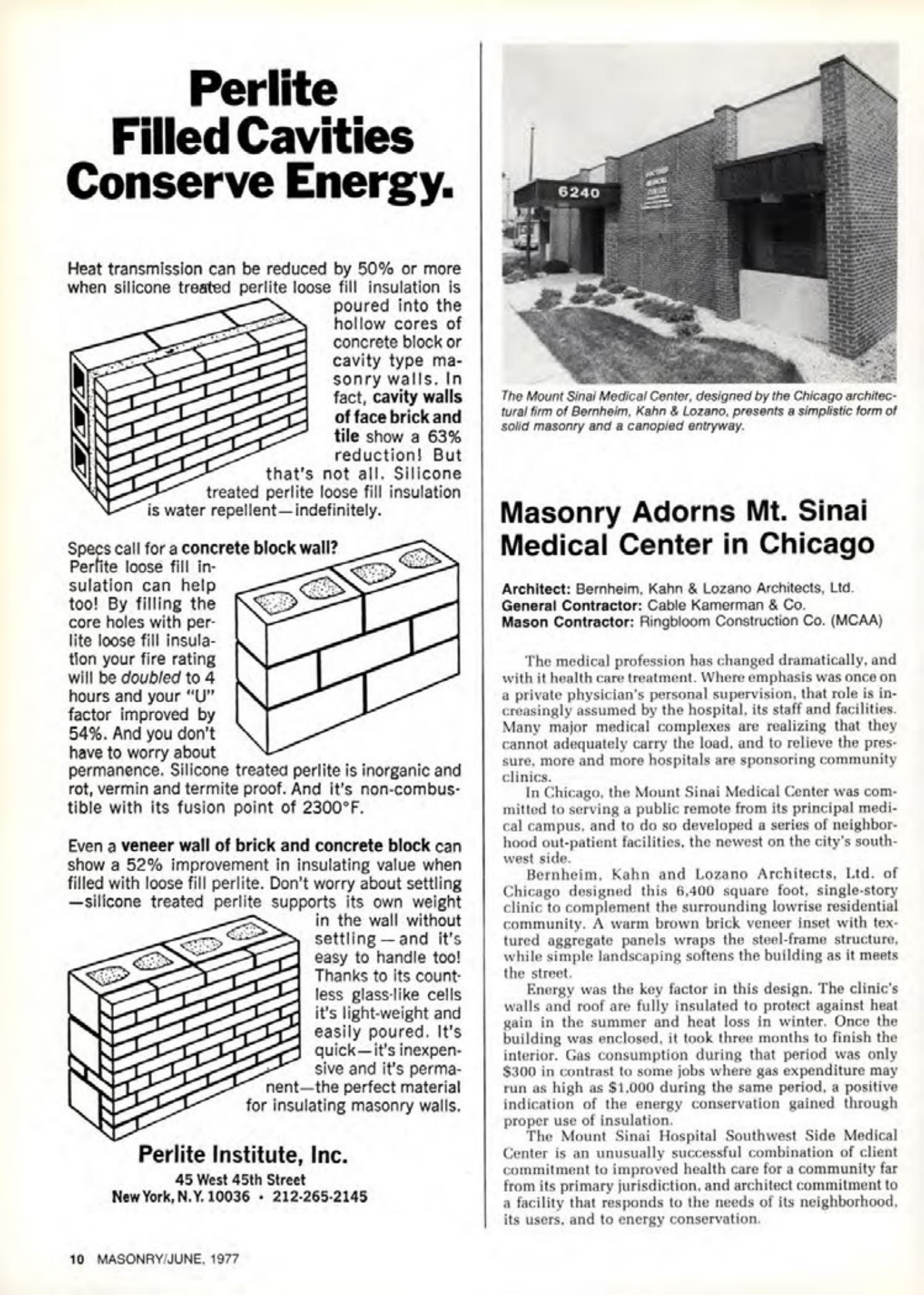 Masonry Magazine June 1977 Page. 10