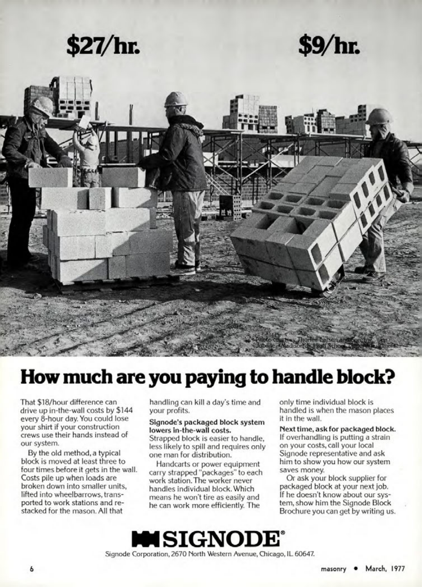 Masonry Magazine March 1977 Page. 6