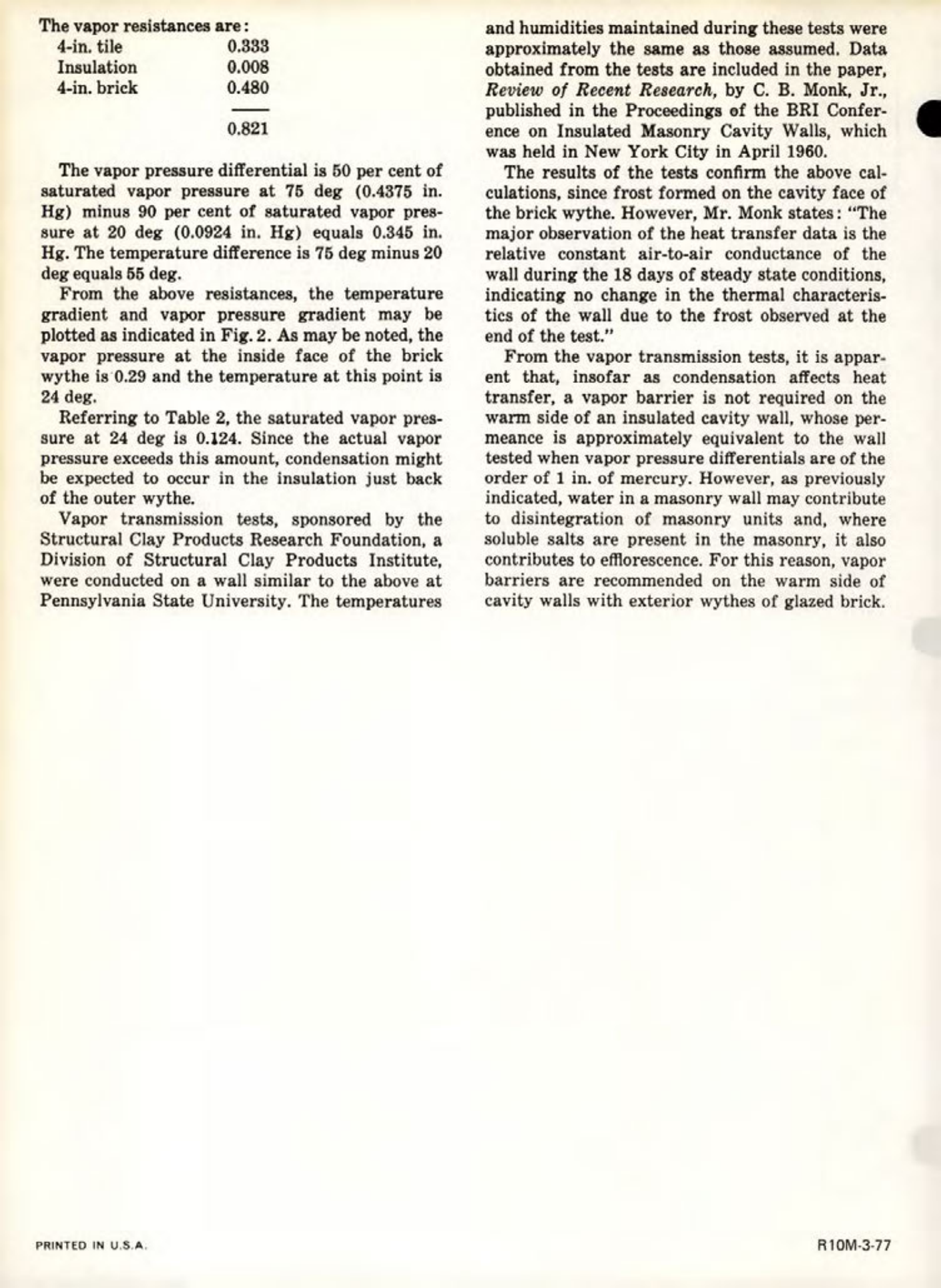 Masonry Magazine March 1977 Page. 20