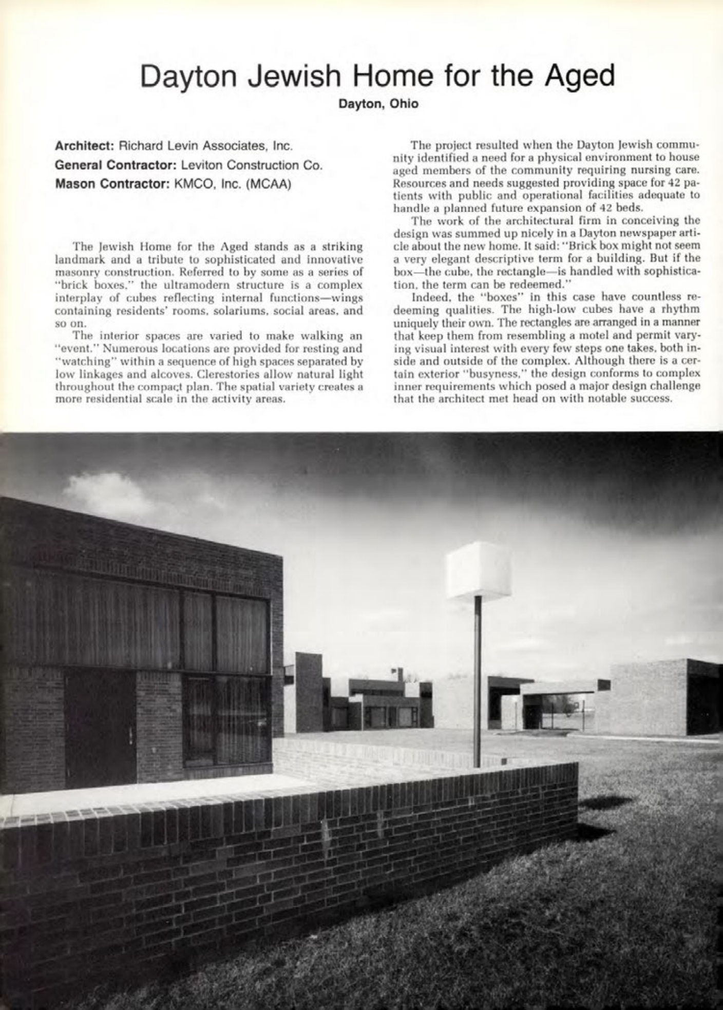 Masonry Magazine May 1977 Page. 6