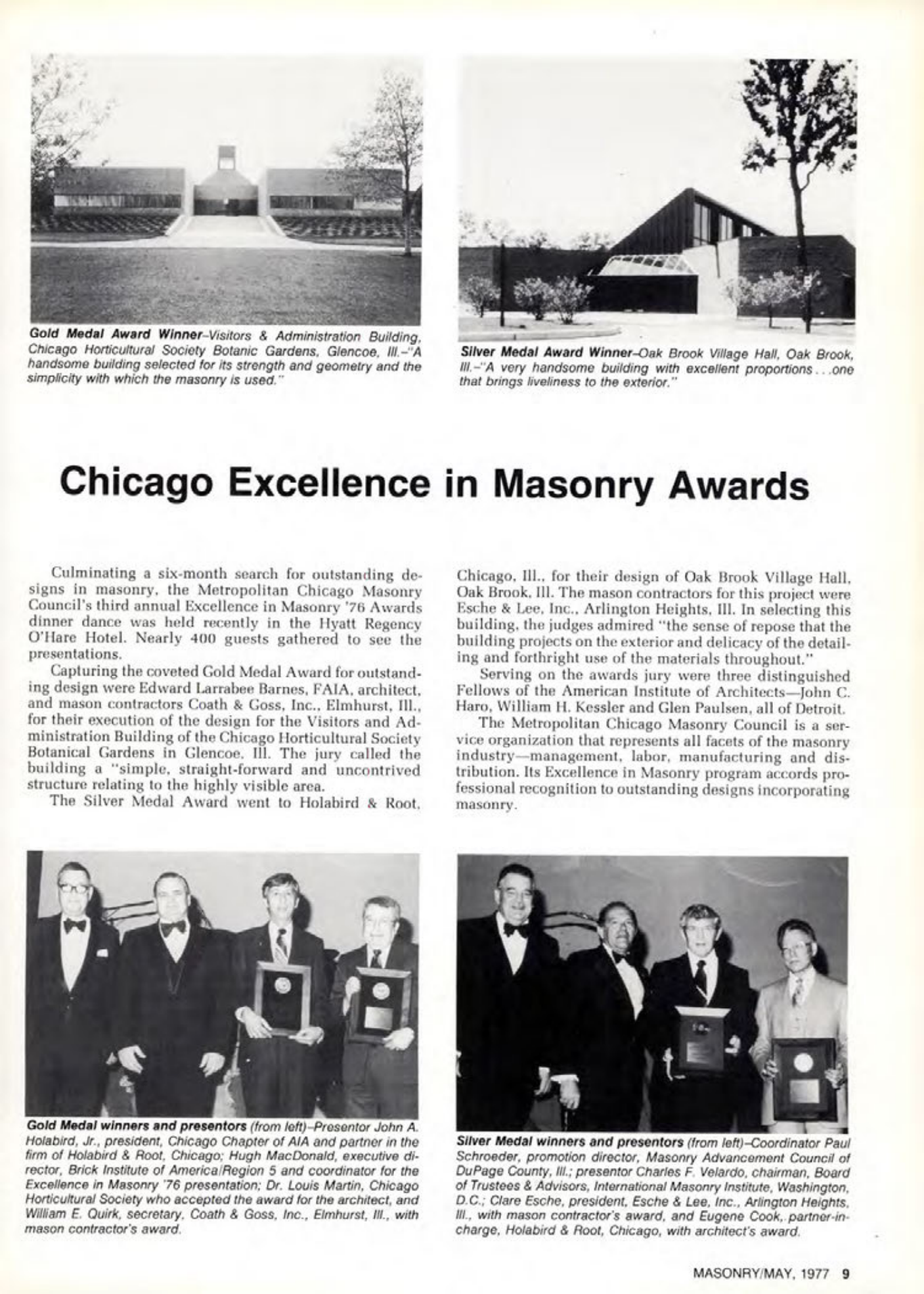Masonry Magazine May 1977 Page. 9
