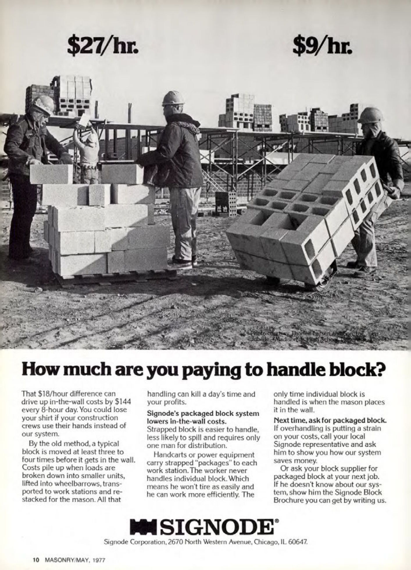 Masonry Magazine May 1977 Page. 10