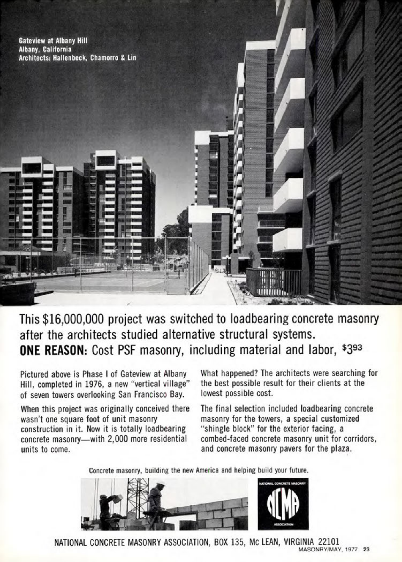 Masonry Magazine May 1977 Page. 23