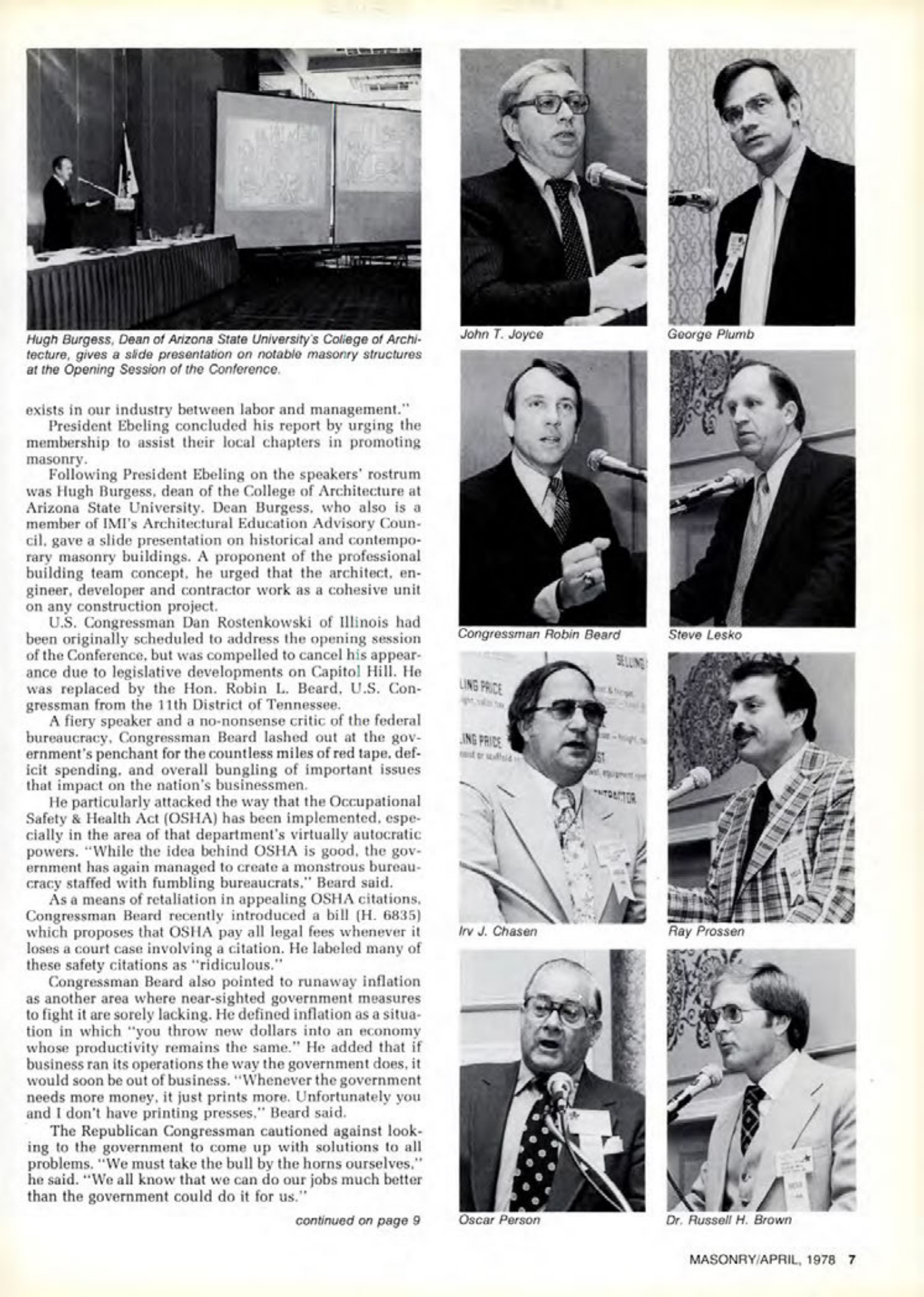 Masonry Magazine April 1978 Page. 7