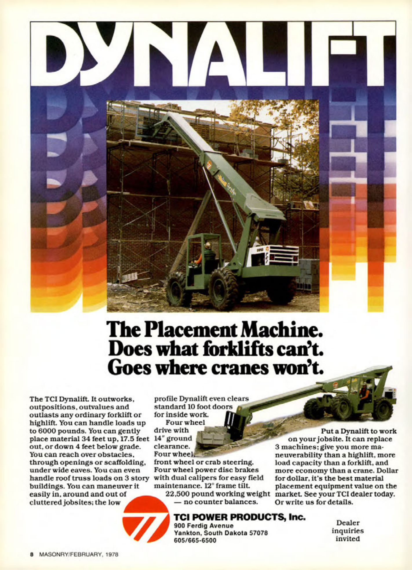 Masonry Magazine February 1978 Page. 8
