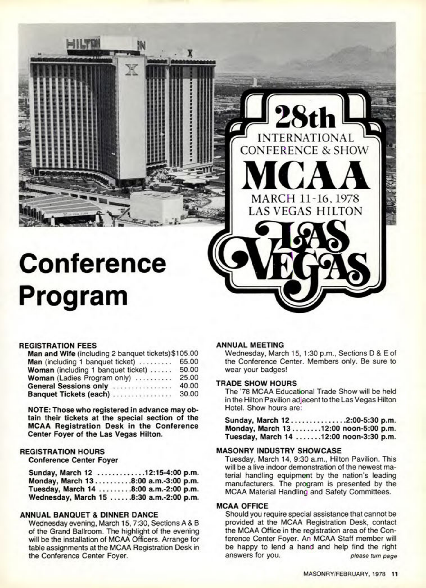 Masonry Magazine February 1978 Page. 11