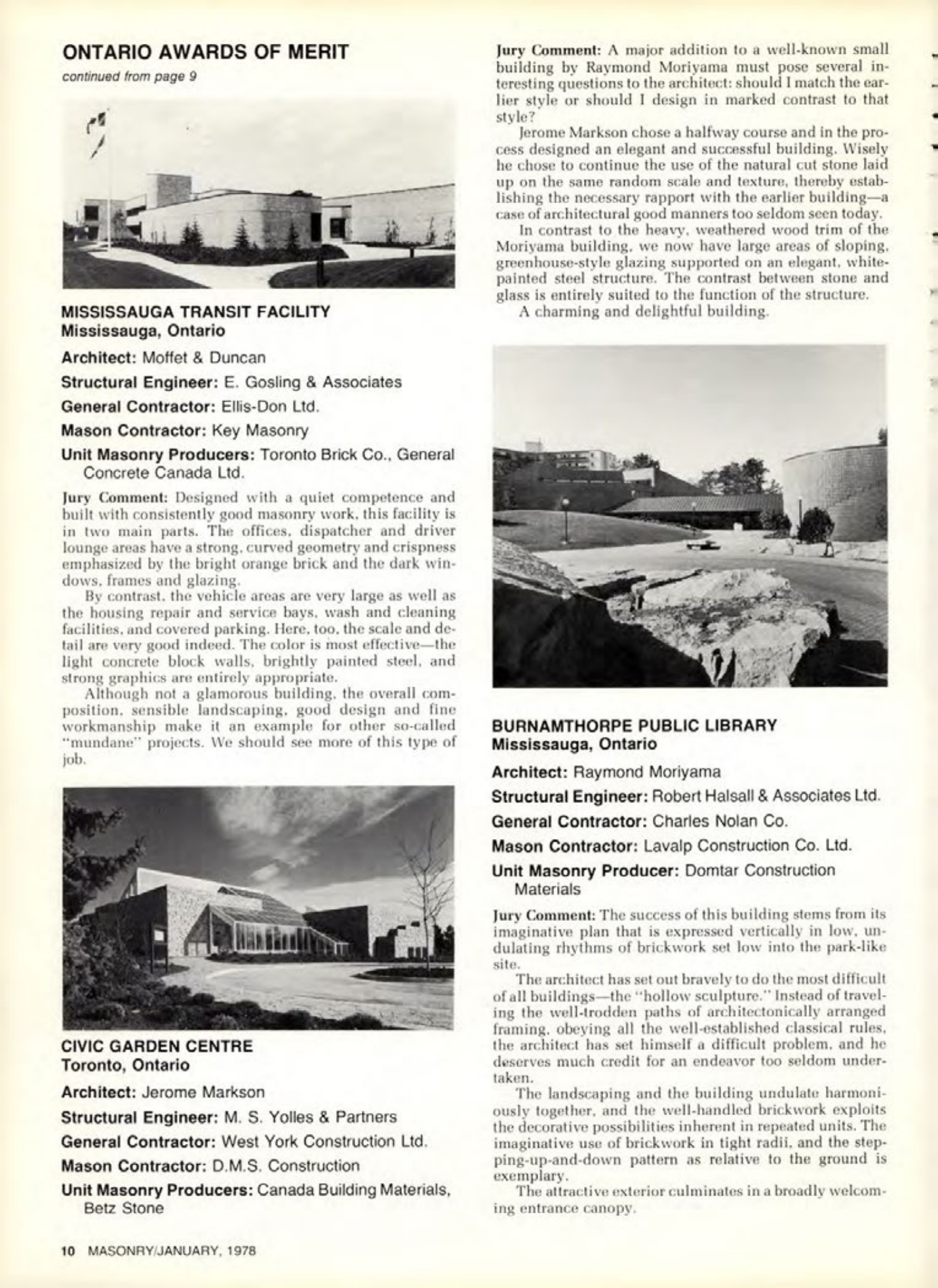 Masonry Magazine January 1978 Page. 10