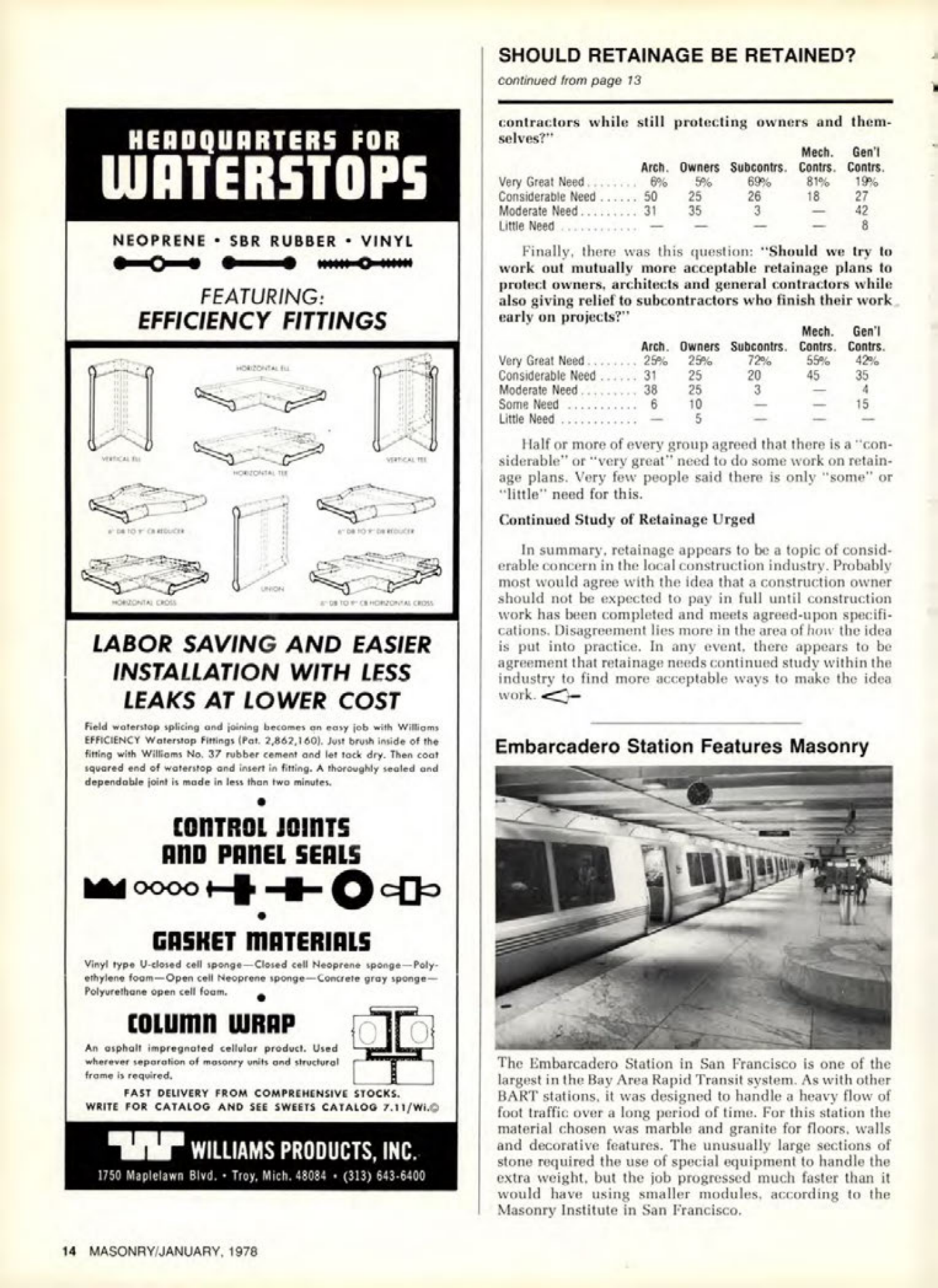 Masonry Magazine January 1978 Page.14
