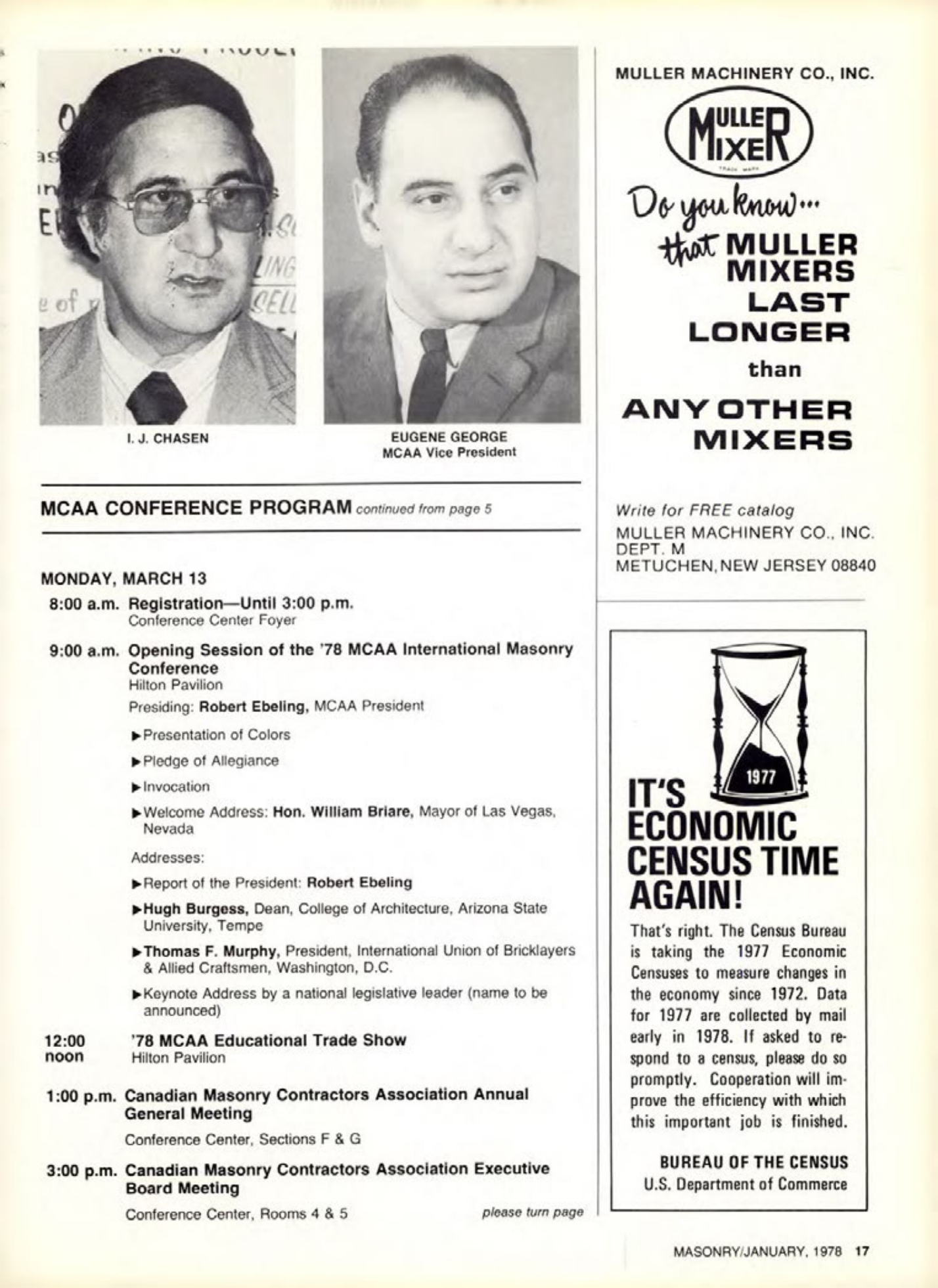 Masonry Magazine January 1978 Page.17